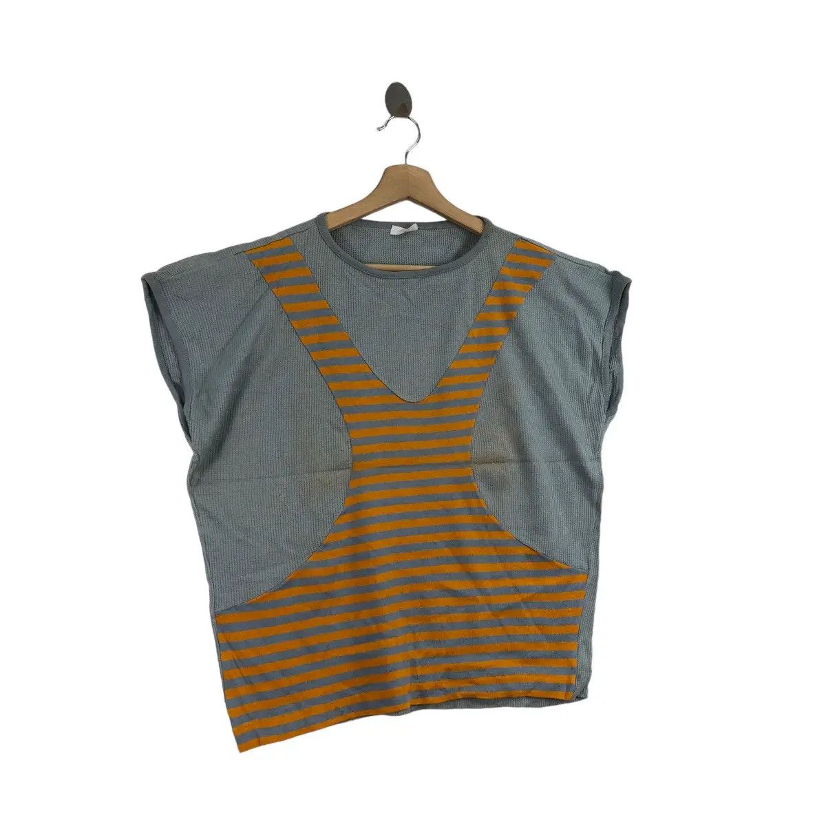 Vintage Vtg 90’ HERNO INTERNATIONAL ITALY Art Tank Top Knitwear Size XL / US 12-14 / IT 48-50 - 2 Thumbnail
