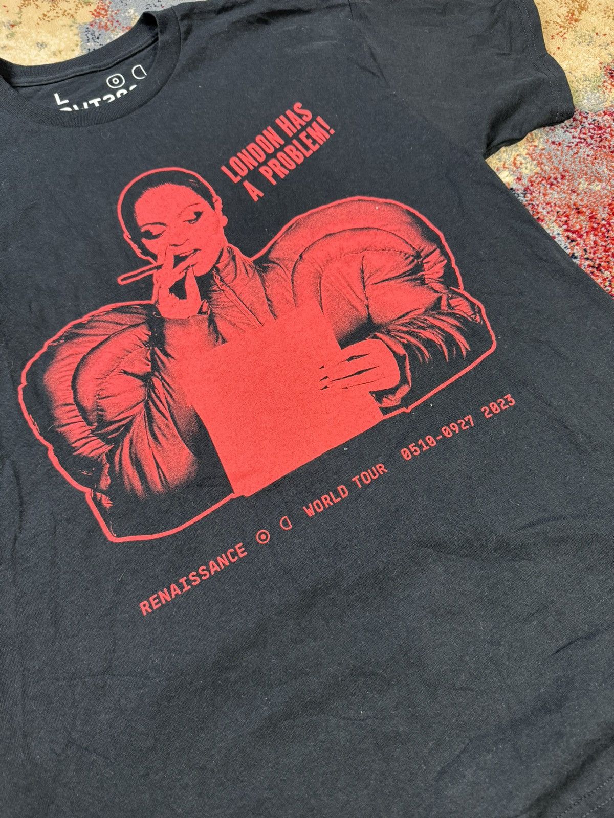 Requiem 2023 TOUR スウェット 黒 Band Tees × Beyonce × Vintage Beyonce Reneissance Merch