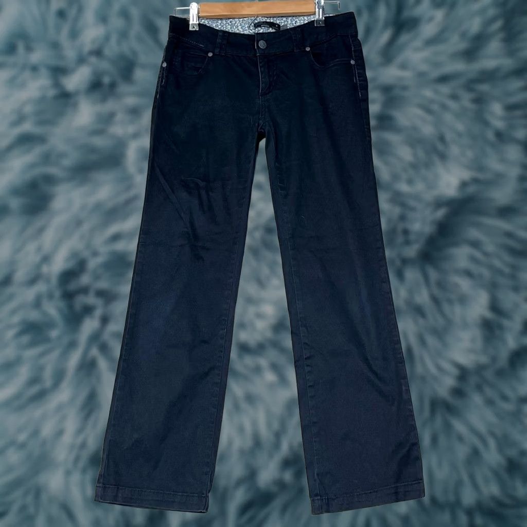 Prana VINTAGE PrAna Pants Nylon Stretch Side Pocket Outdoors Black Women Size 4 Size 27" / US 4 / IT 40 - 1 Thumbnail
