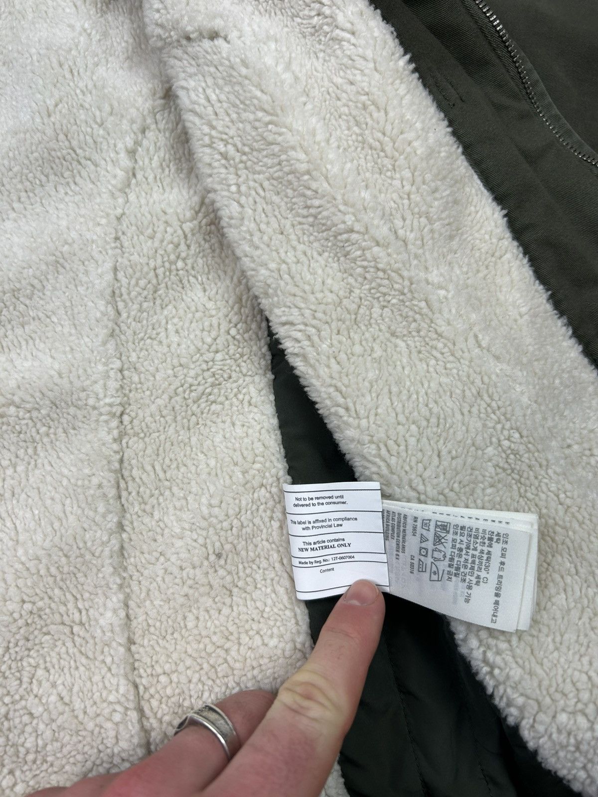 If Six Was Nine 2000s Avant Garde If Six Was Nine Style Jacket fur Hood 90s Size M / US 6-8 / IT 42-44 - 5 Thumbnail