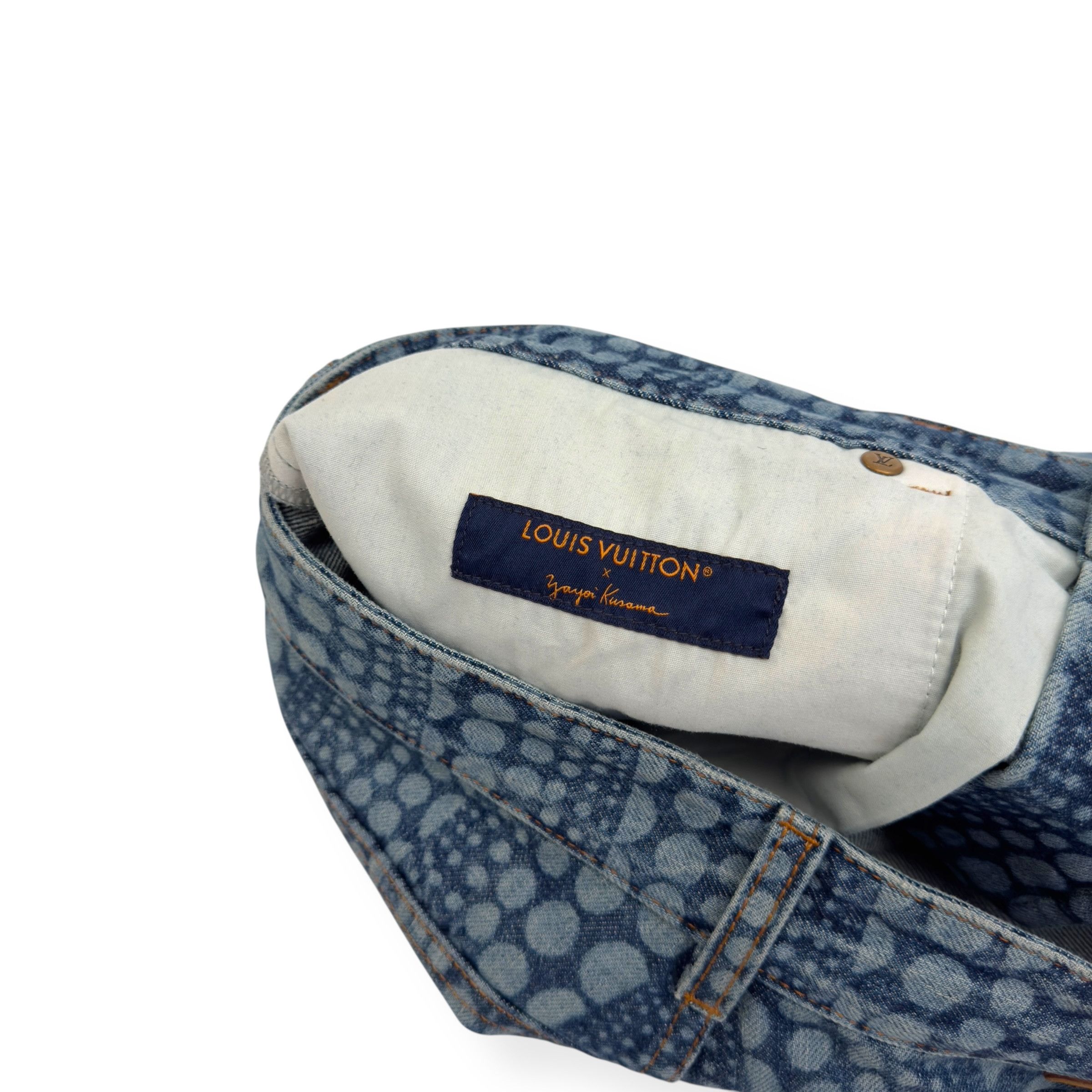 Louis Vuitton LOUIS VUITTON X YAYOI KUSAMA PUMPKIN PRINT DENIM JEANS W34” Size US 34 / EU 50 - 10 Thumbnail