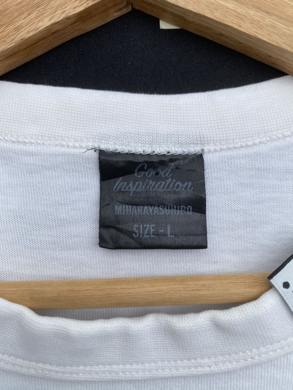 Maison MIHARA YASUHIRO Rare Miharayasuhiro Communications x GU Tshirt Size US L / EU 52-54 / 3 - 8 Thumbnail