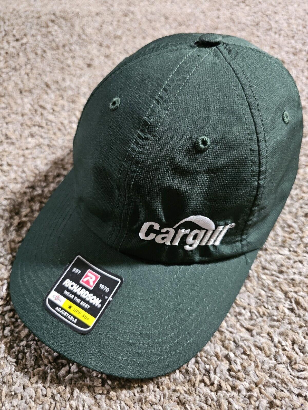 Designer Cargill logo Richardson 220 Strap Green Hat Size ONE SIZE - 1 Thumbnail
