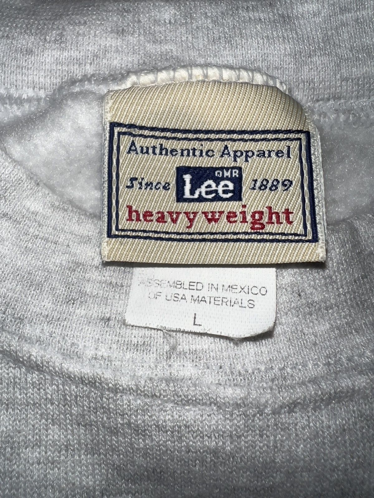 Lee × Vintage Vintage Lee Heavyweight Pullover Size US L / EU 52-54 / 3 - 4 Thumbnail