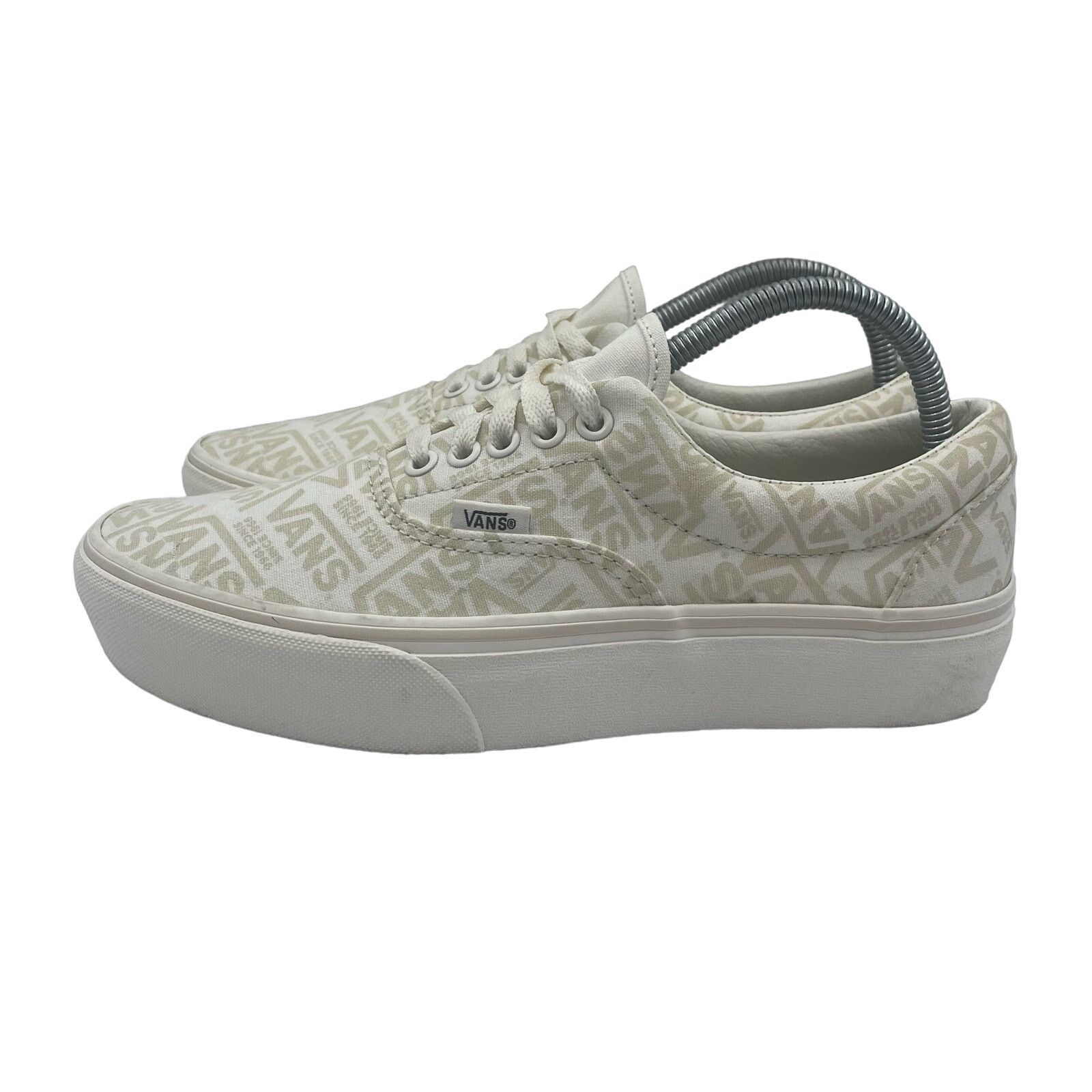 Vans VANS Era Platform 66 Off White Marshmallow Spellout 8 9.5 Size US 8 / EU 41 - 1 Thumbnail