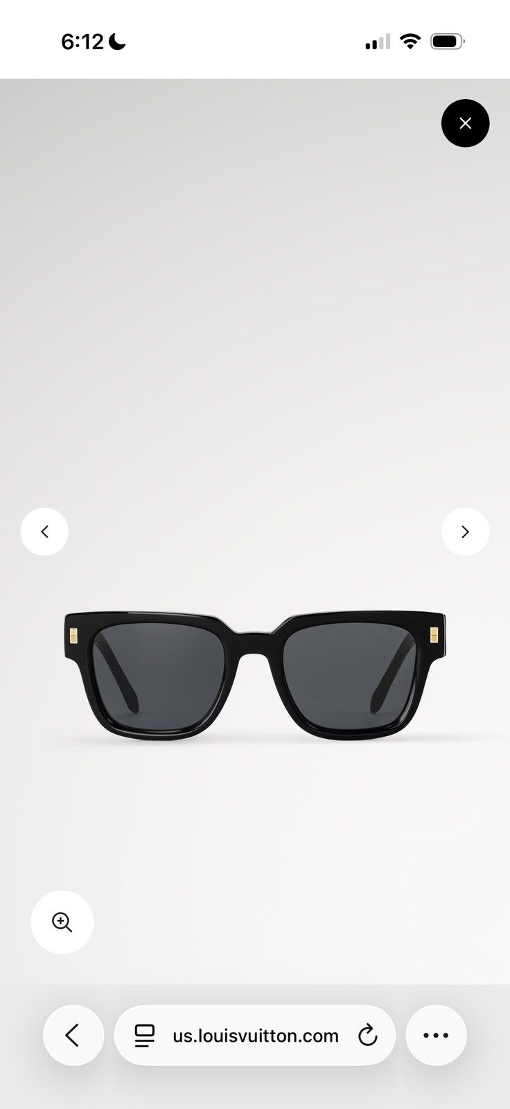Louis Vuitton Louis Vuitton LV W Escape square sunglasses Size ONE SIZE - 12 Thumbnail