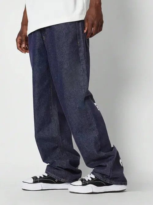 Jean GRafitti Vintage DRIP 90s Jeans Denim Size US 30 / EU 46 - 4 Thumbnail