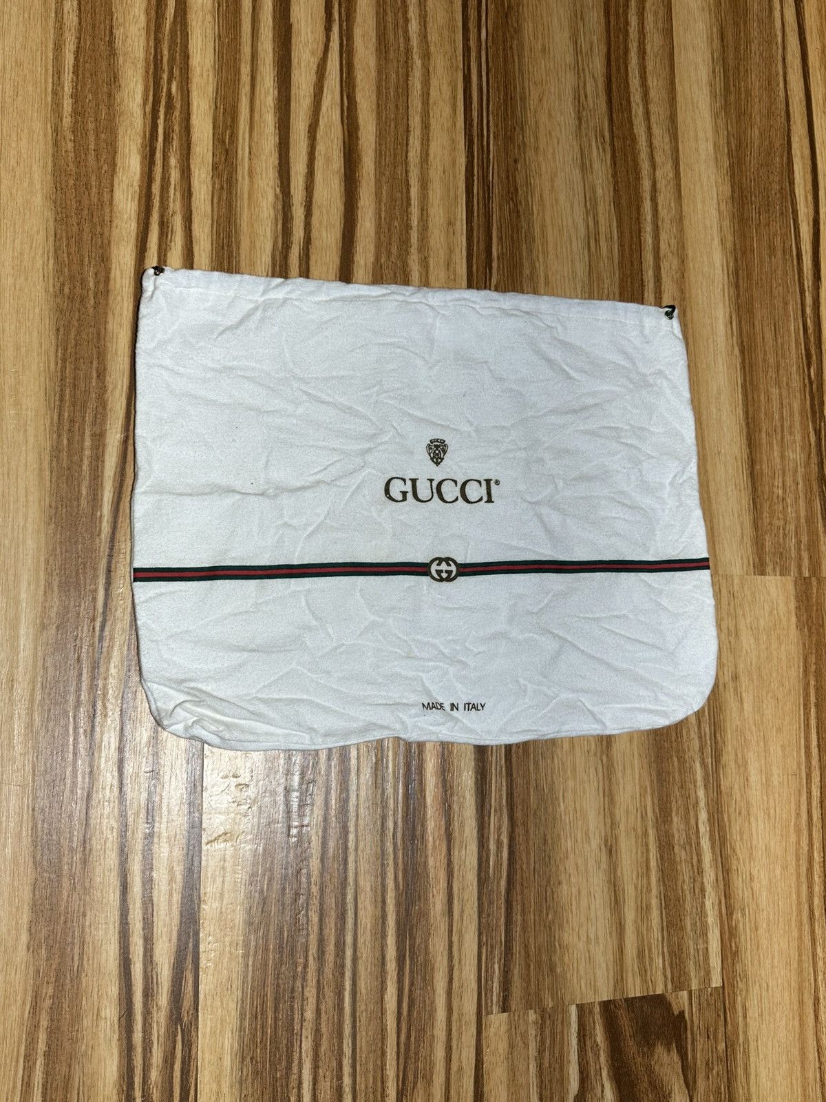 Gucci Vintage Gucci drawstring dust bag Size ONE SIZE - 1 Thumbnail