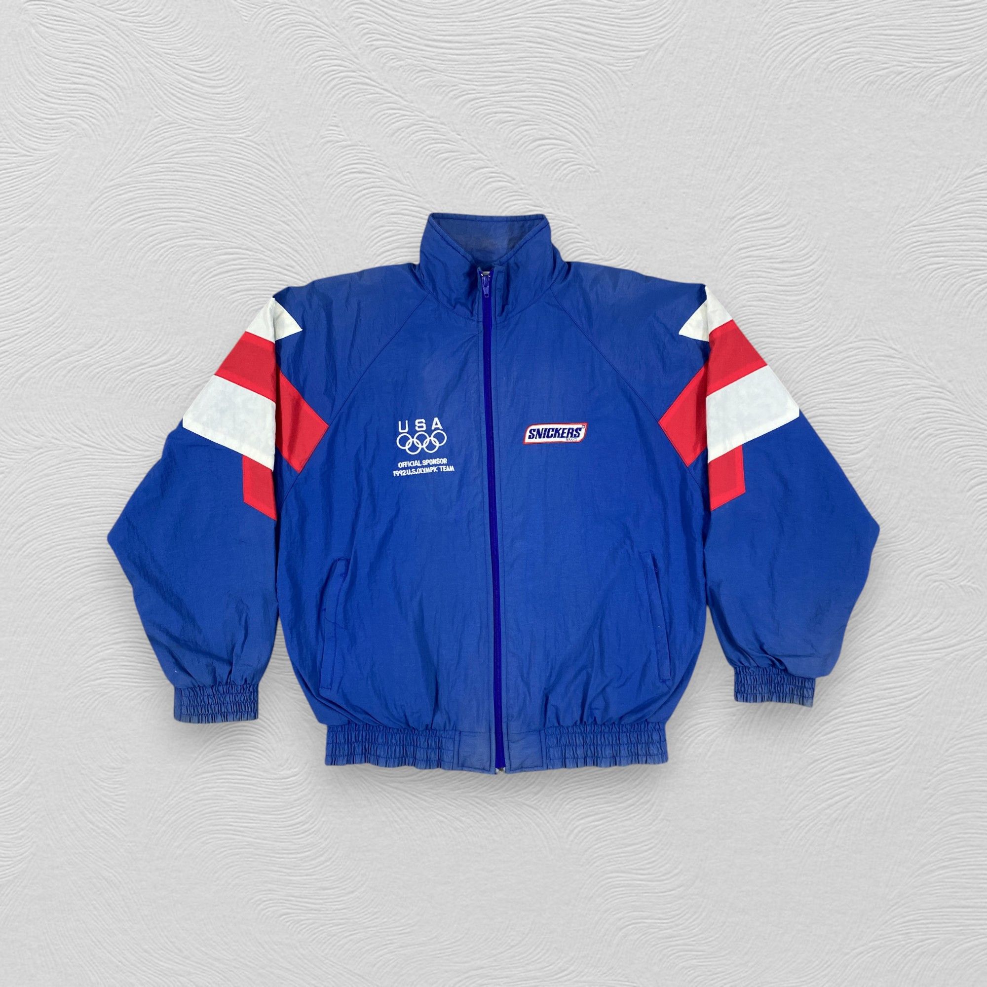 USA Olympics Vintage USA 1992 Olympic Team by Mars Medium Jacket- J357 Size US M / EU 48-50 / 2 - 1 Thumbnail