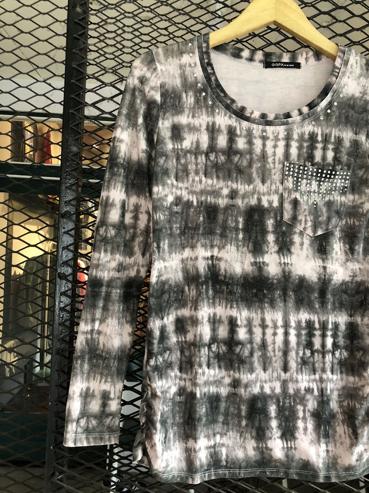 If Six Was Nine × Japanese Brand × Le Grande Bleu (L.G.B.) JAPANESE GGPX POEM TIE DYE LONGSLEEVE Size US S / EU 44-46 / 1 - 4 Thumbnail