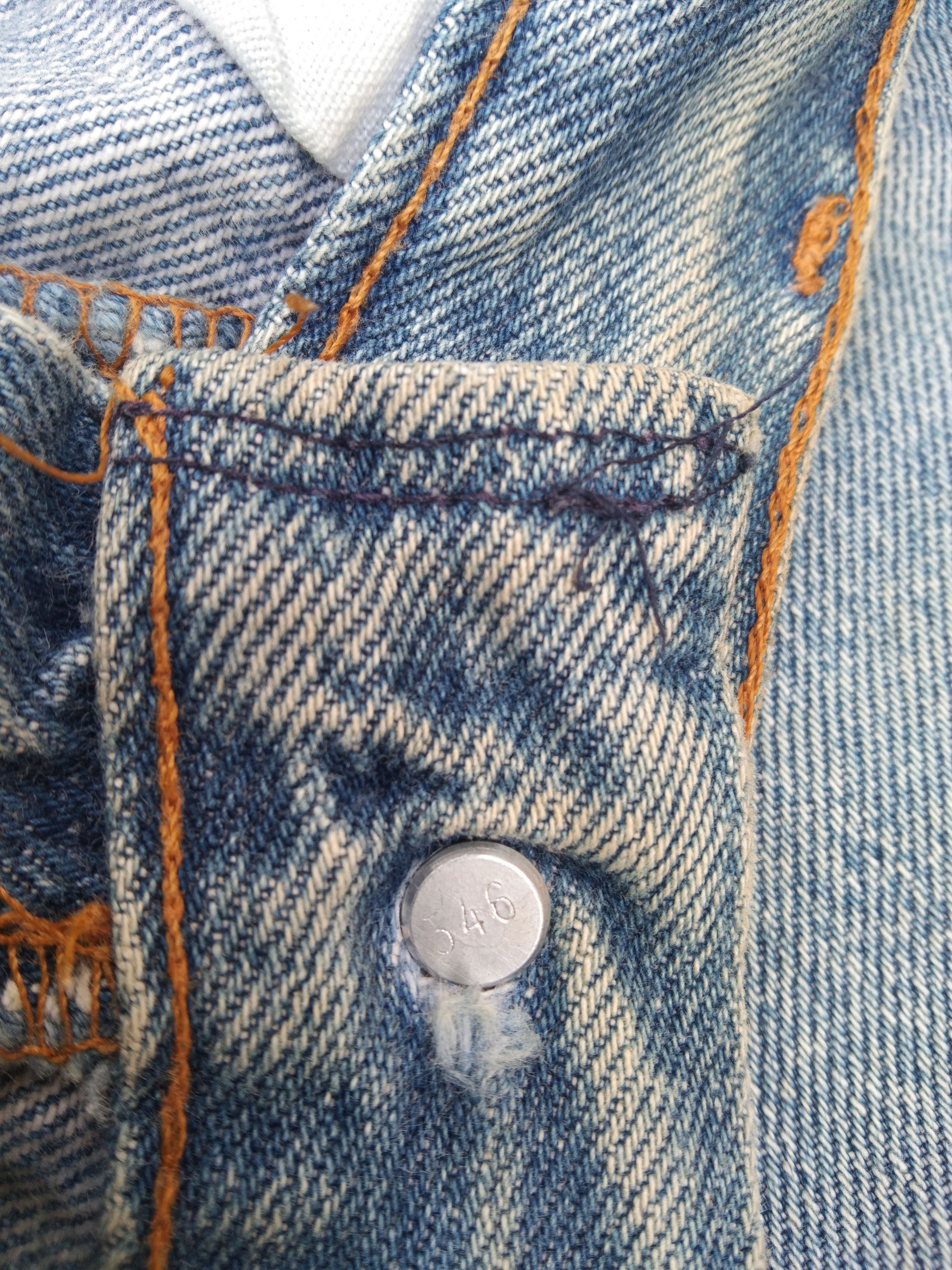 Levi's × Vintage 80s Vintage Levis 501 Made In USA Distressed Jeans 32x33 Size US 32 / EU 48 - 13 Thumbnail