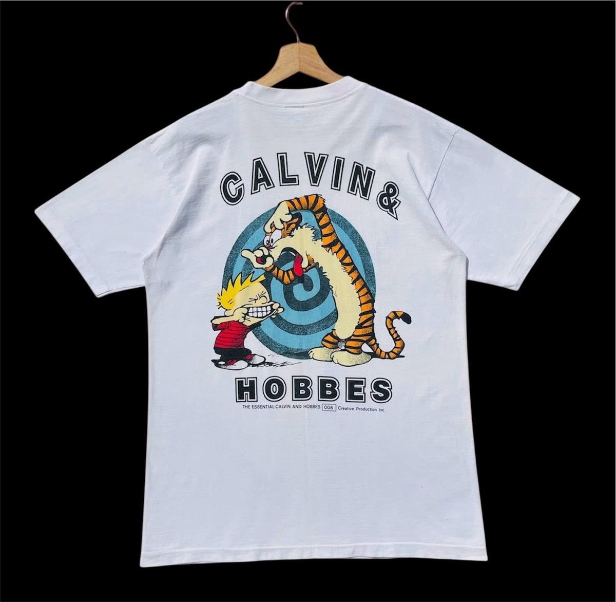 Cartoon Network 🔥Accept Binding Offer🔥 Vintage 90s Calvin And Hobbes Size US L / EU 52-54 / 3 - 1 Thumbnail