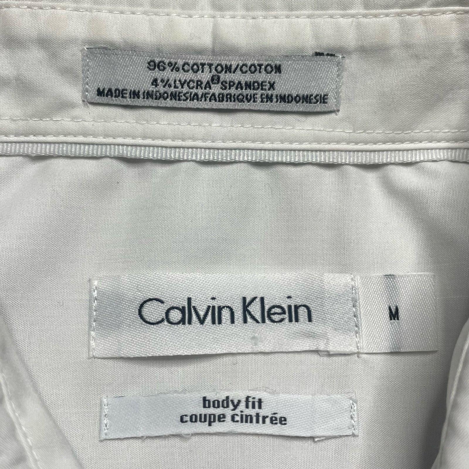 Calvin Klein Calvin Klein Body Fit Button Down Size US M / EU 48-50 / 2 - 2 Thumbnail