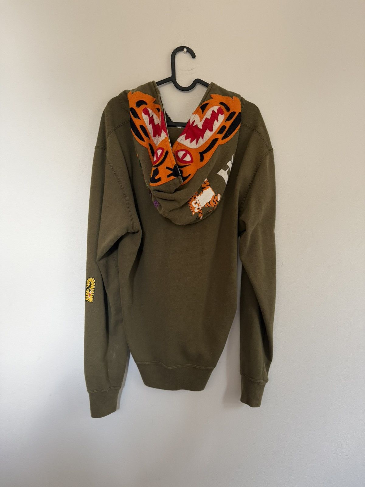 Bape Bape Tiger Green Full Zip Hoodie Size US M / EU 48-50 / 2 - 5 Thumbnail