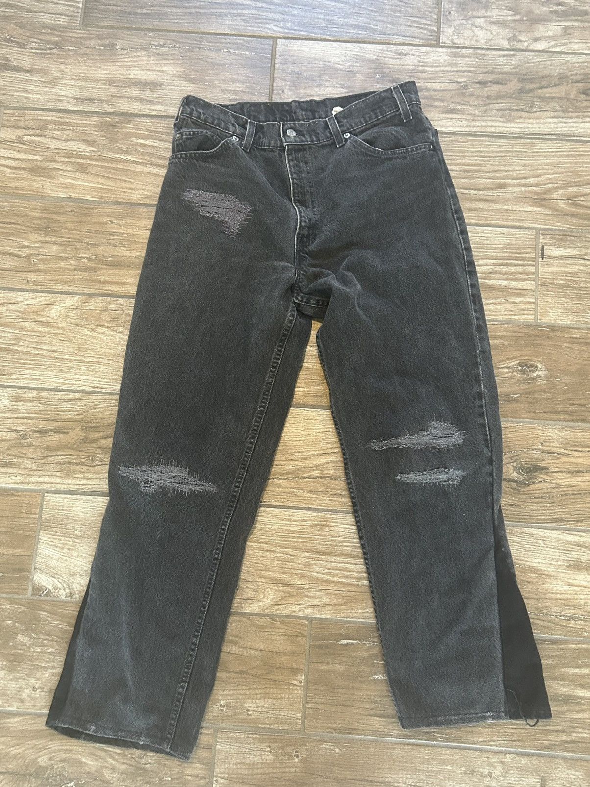 Levi's Crazy Rare Star Levi’s Baggy Orange Tab Size US 31 - 3 Thumbnail