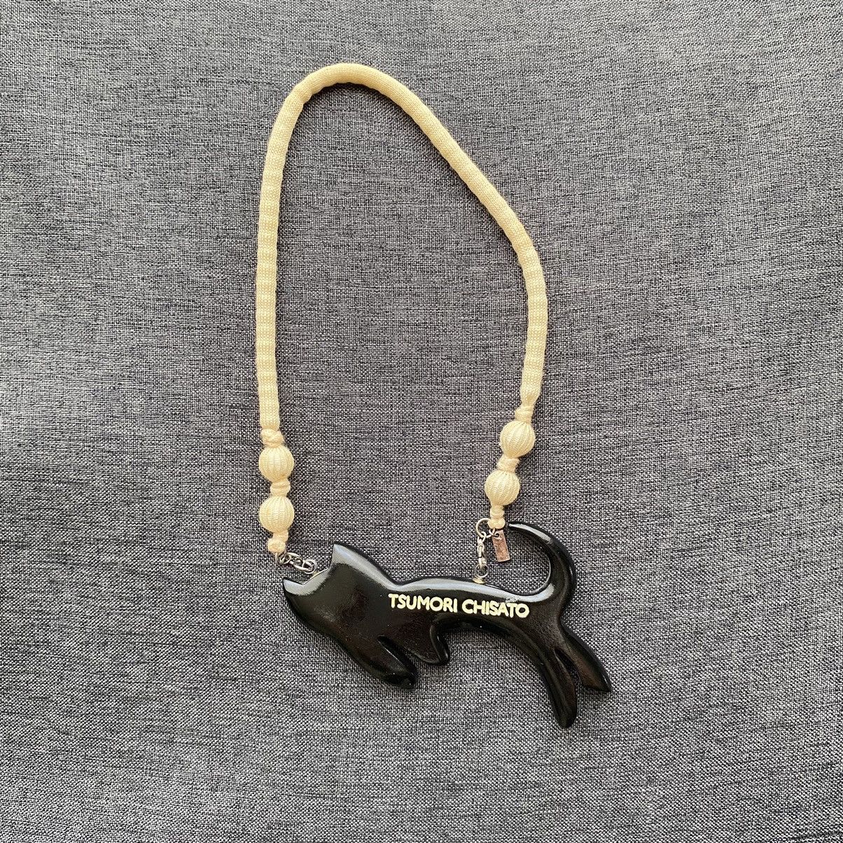 Tsumori Chisato TSUMORI CHISATO Midnight Cat Necklace. Size ONE SIZE - 2 Thumbnail