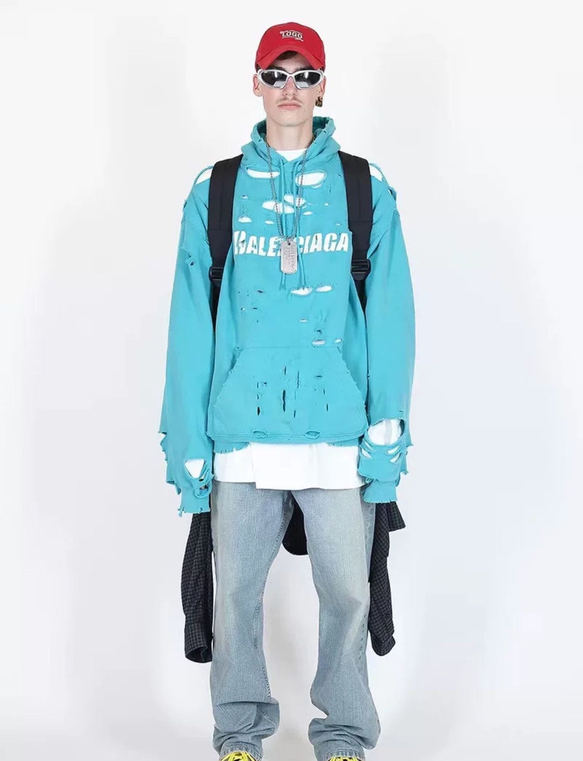 balenciaga 22ss l oversized hoodie 【公式通販】