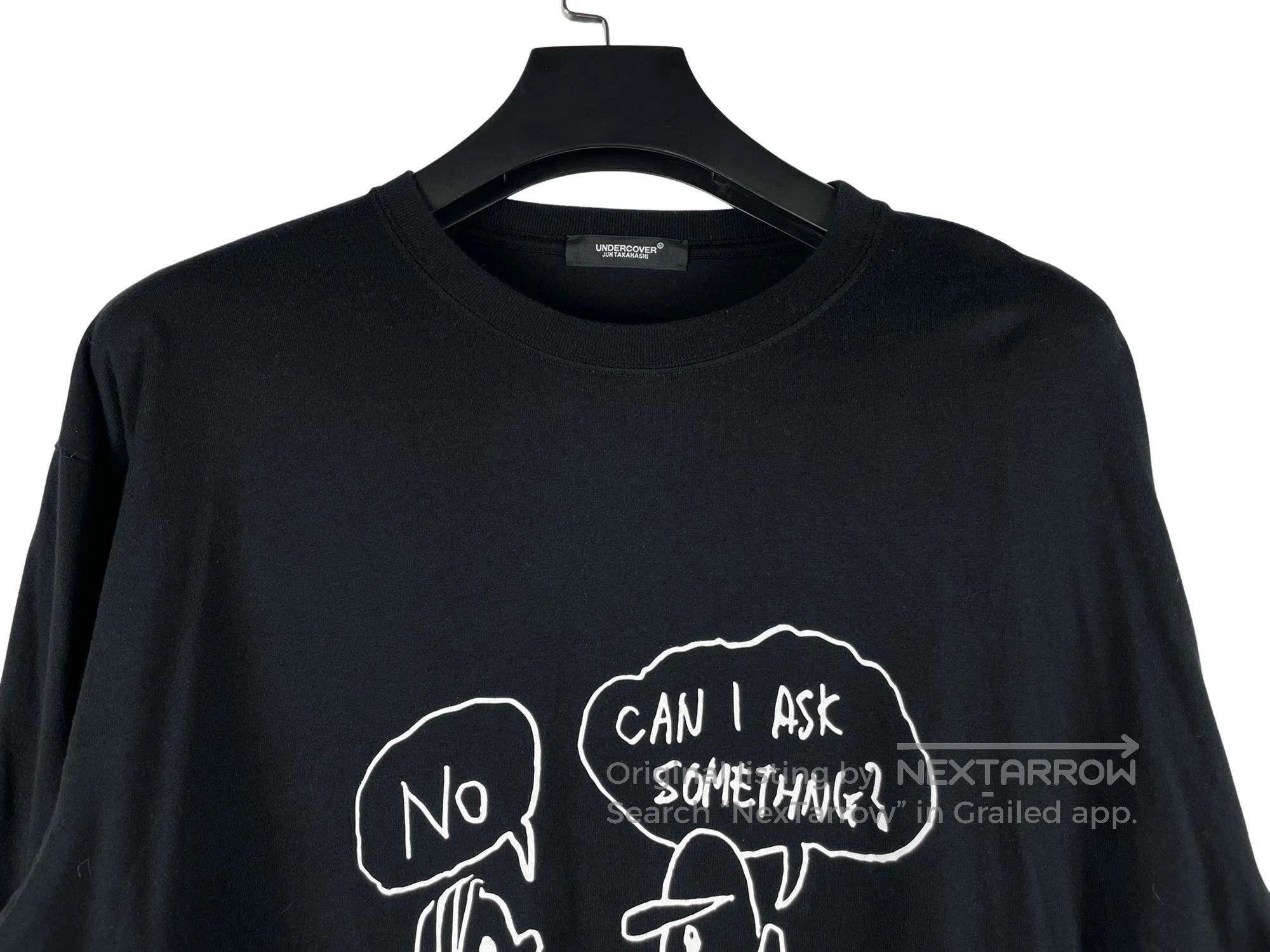 Undercover UNDERCOVER Funny Slogan Long Sleeve Size US XL / EU 56 / 4 - 3 Thumbnail