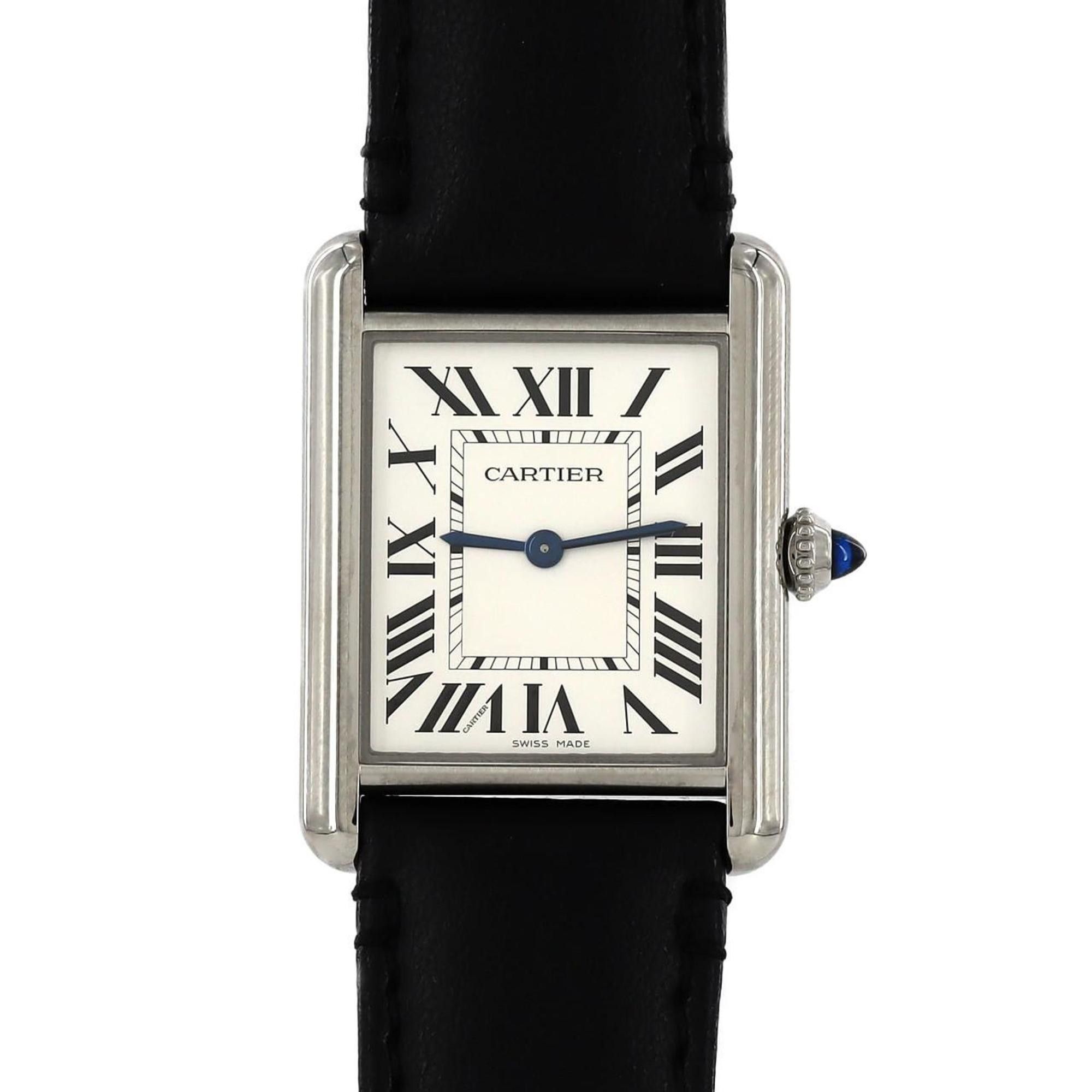 Cartier Cartier Tank Must LM WSTA0059 SS Solar Watch Quartz Size ONE SIZE - 1 Thumbnail