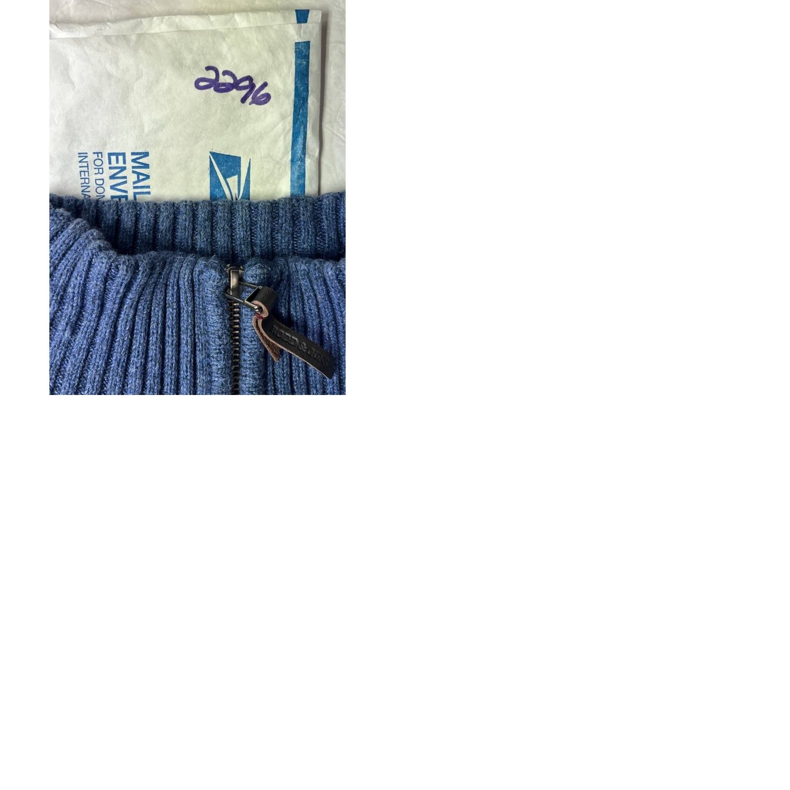 Rodd & Gunn Rodd & Gunn Merrick Bay Knit Sweater Blue Australian Cotton Men's Medium 1/4 Zip Size US M / EU 48-50 / 2 - 9 Thumbnail