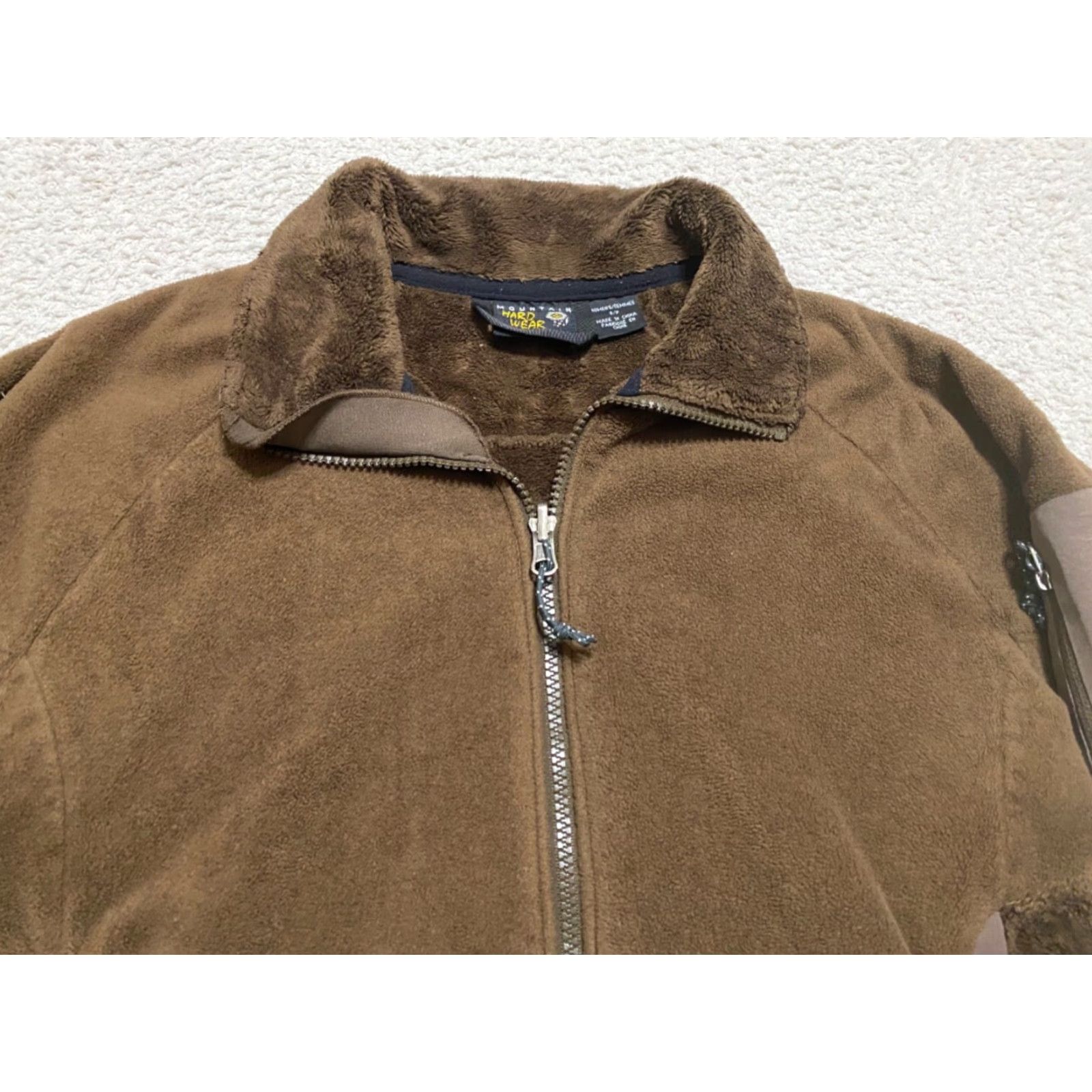 Mountain Hardwear Mountain Hardwear Womens Jacket Adult Small Brown Fleece Full Zip Long Sleeve Casual Travel Workwear 90s? Size S / US 4 / IT 40 - 3 Thumbnail