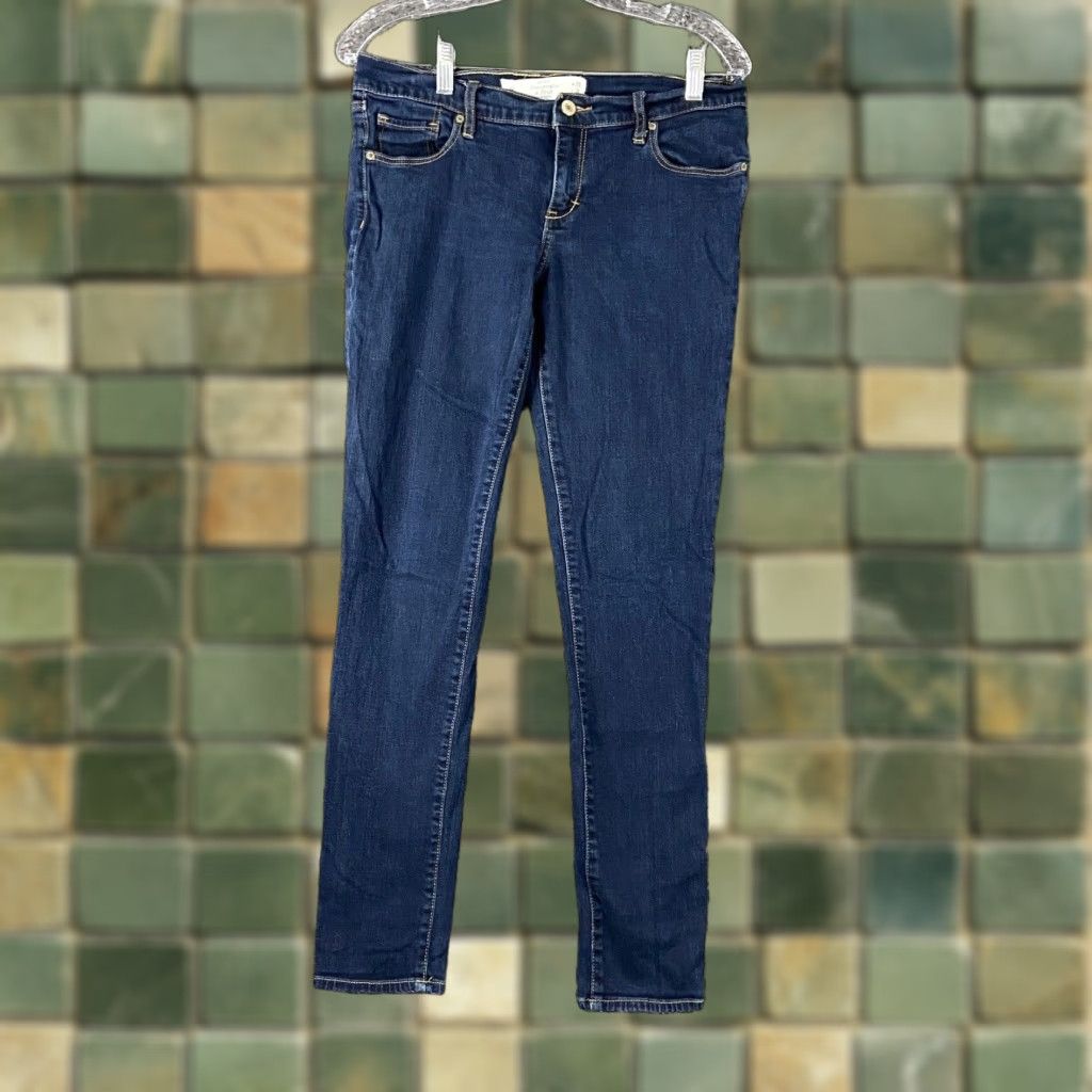 Abercrombie & Fitch Abercrombie & Fitch Jeans Skinny Women’s 8R Blue Stretch Size 30" / US 8 / IT 44 - 1 Thumbnail
