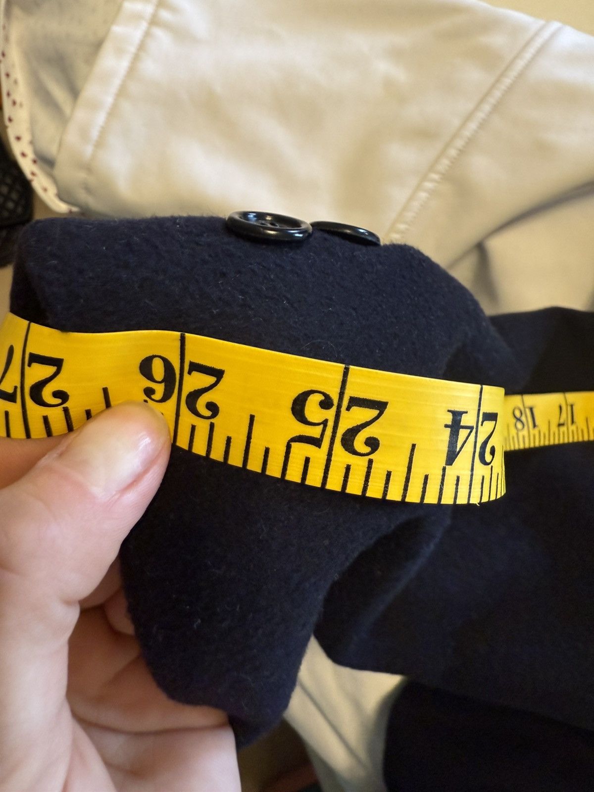 Vintage VTG 60's 40 R Harcourt & James 100 % Cashmere Navy Coat M Size US M / EU 48-50 / 2 - 7 Thumbnail