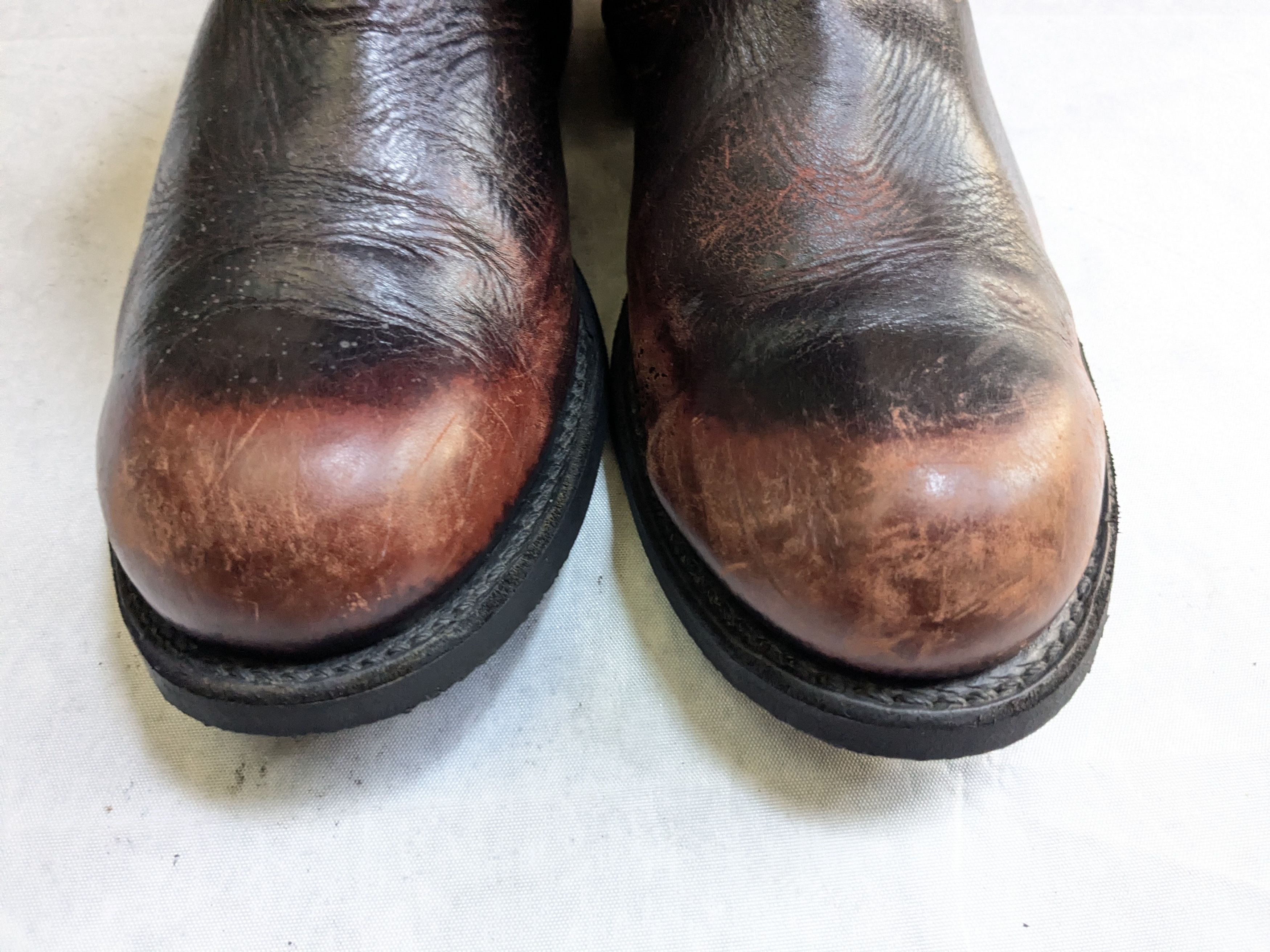 Frye Frye Engineer Boots Red Leather 9 M Buckle Size US 9 / EU 42 - 4 Thumbnail