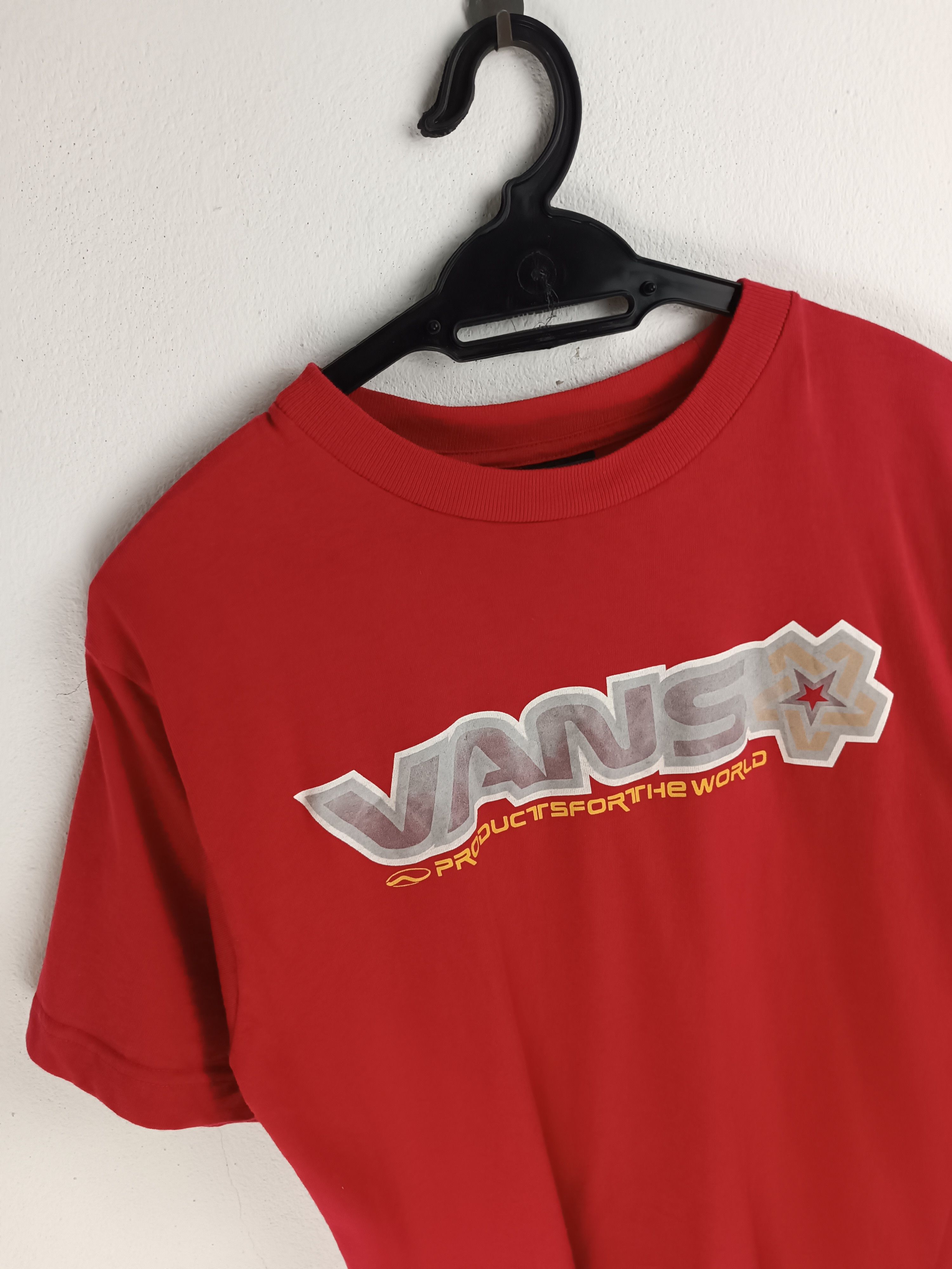 Vans VINTAGE 2000s VANS SKATEBOARD BIG LOGO VERY RARE TEE Size US S / EU 44-46 / 1 - 5 Thumbnail