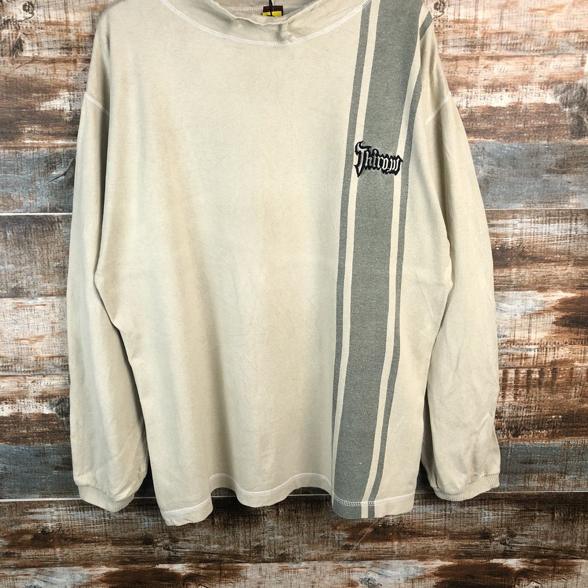 Japanese Brand Third Wave Grey sweatshirt vintage #A1938 Size US XL / EU 56 / 4 - 3 Thumbnail