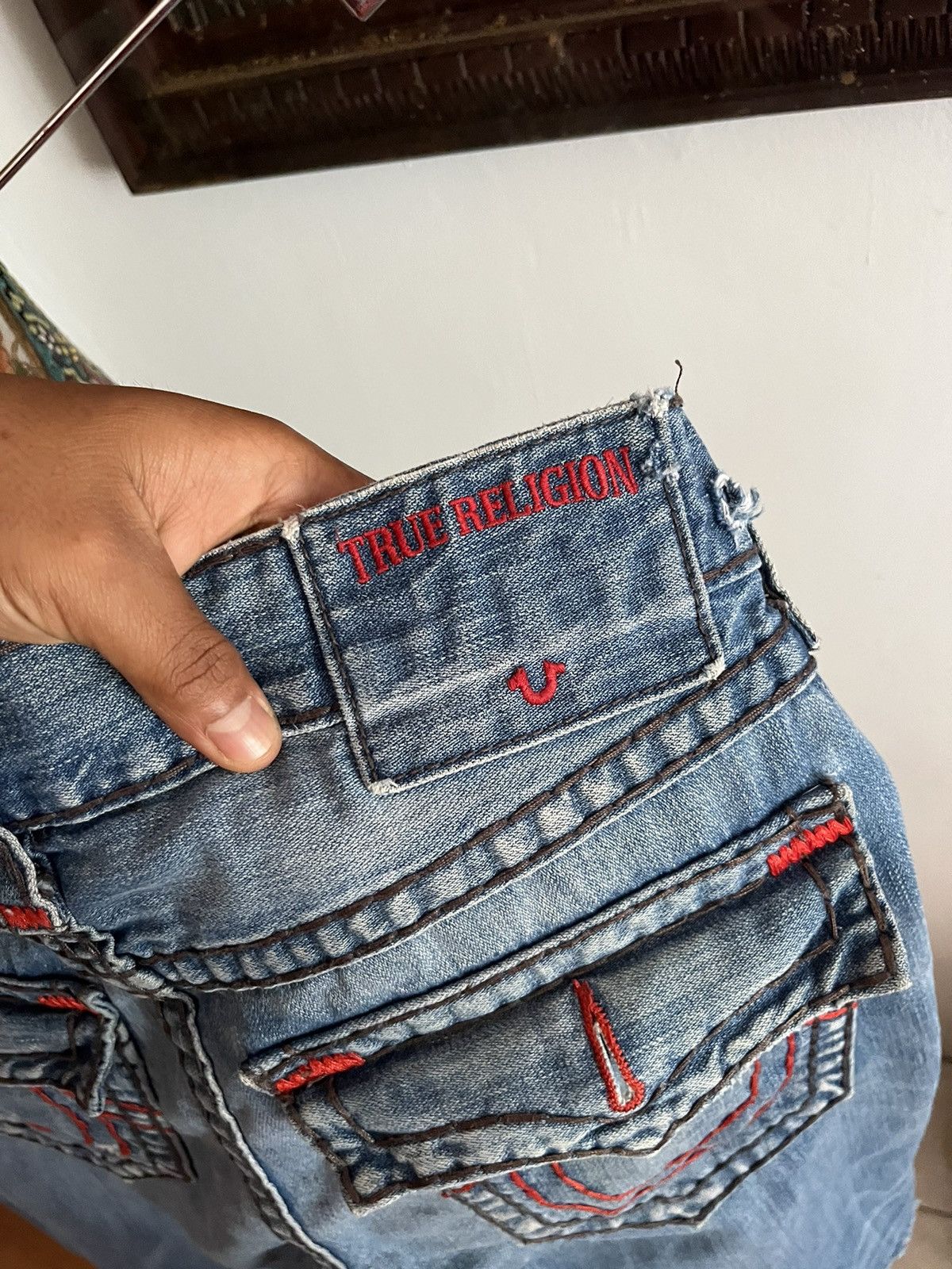 True Religion Y2K True Religion Distressed Jorts Size US 33 - 5 Thumbnail