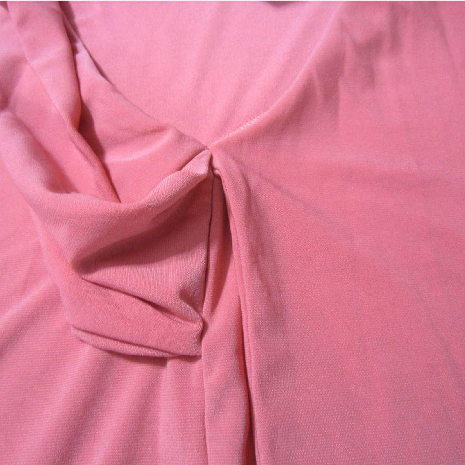 Other J.M. Fleurette Coral Draped Neck Sleeveless Blouse Size M Size M / US 6-8 / IT 42-44 - 7 Thumbnail