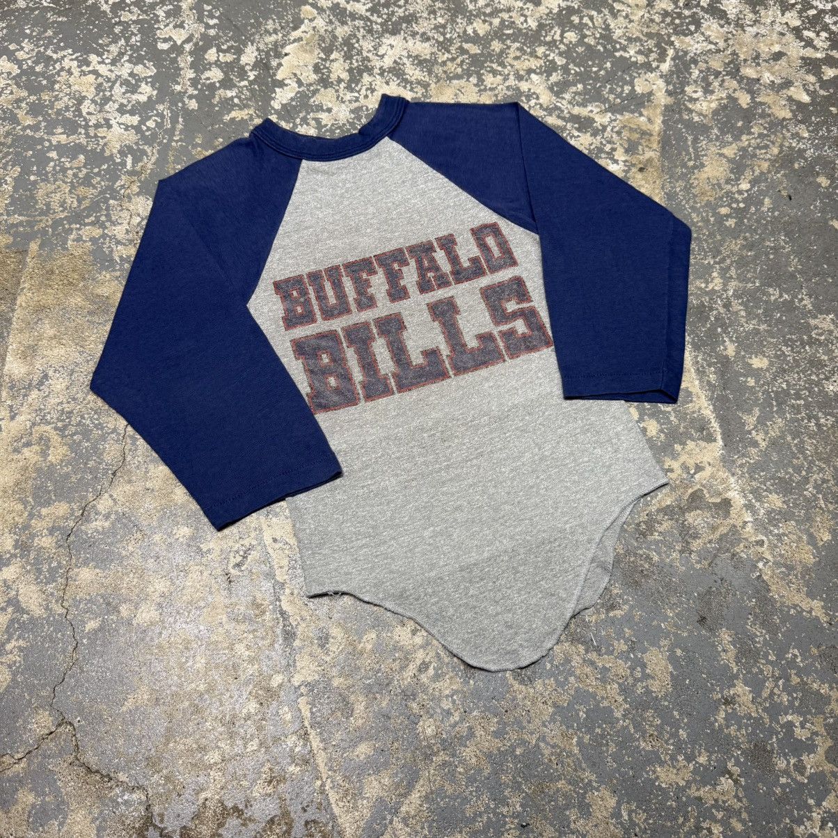 NFL Vintage Buffalo Bills NFL Logo 7 Baby Tshirt 70s 80s Size US XXS / EU 40 - 10 Thumbnail