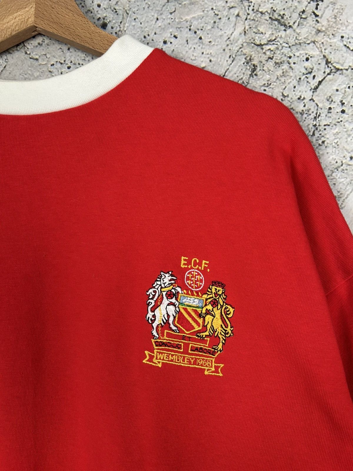 Vintage Vintage George Best Retro Soccer Jersey Football Archive Size US XL / EU 56 / 4 - 5 Thumbnail