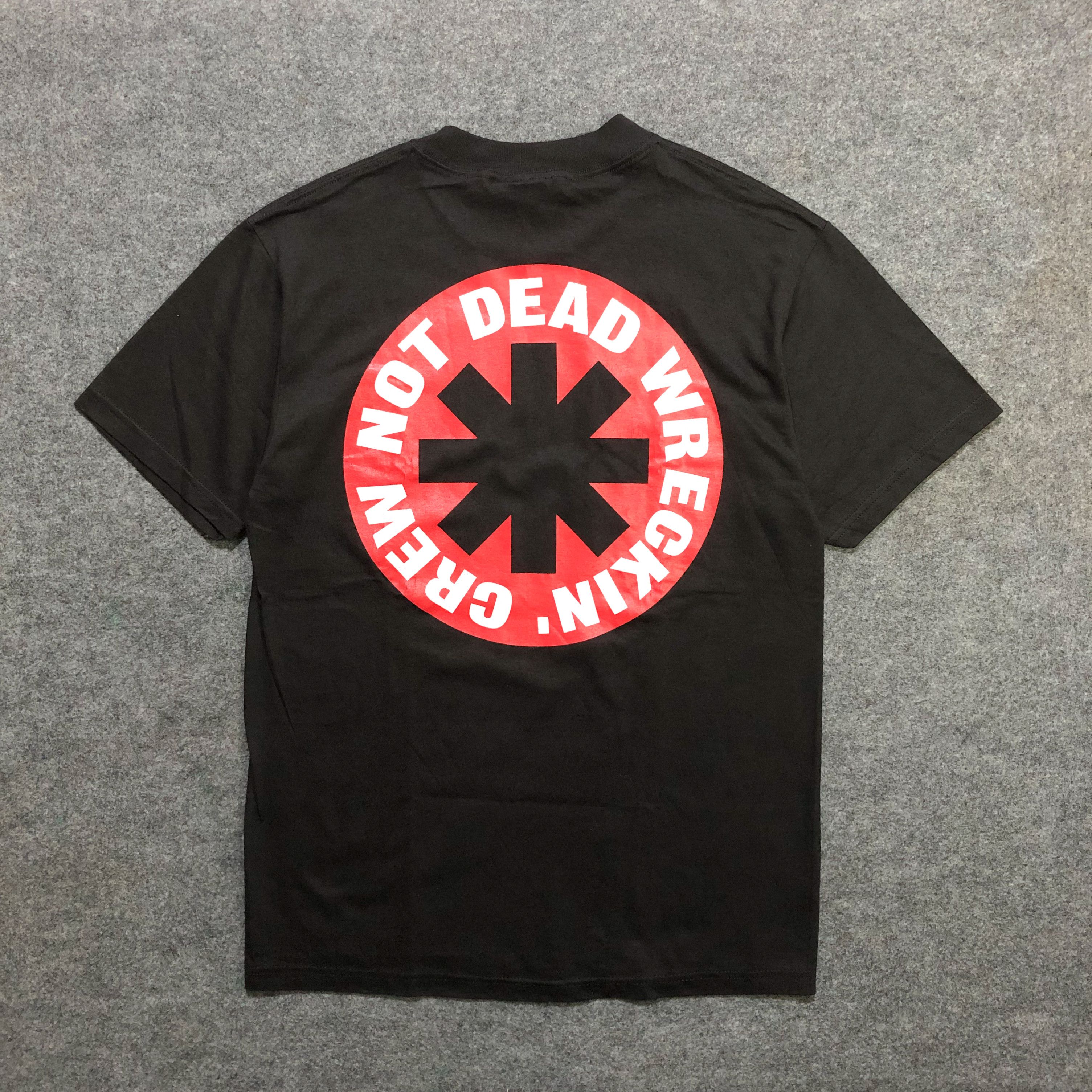 Vintage Archive 90s RHCP Wreckin' Crew Staff Issued Only Tee Oneita Size US M / EU 48-50 / 2 - 1 Thumbnail