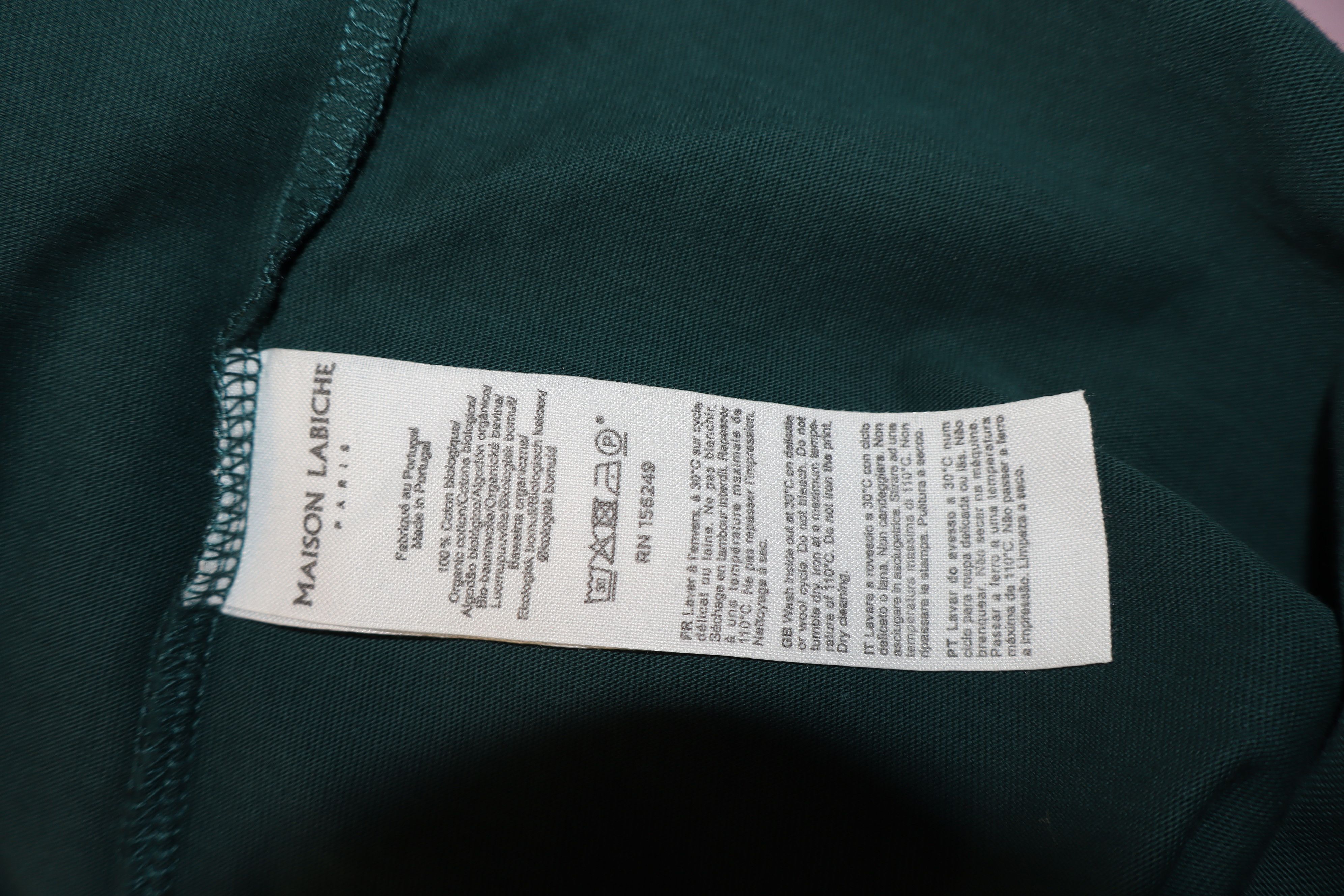 Maison Labiche "Urban explorer" embroidered t-shirt Size US S / EU 44-46 / 1 - 10 Thumbnail