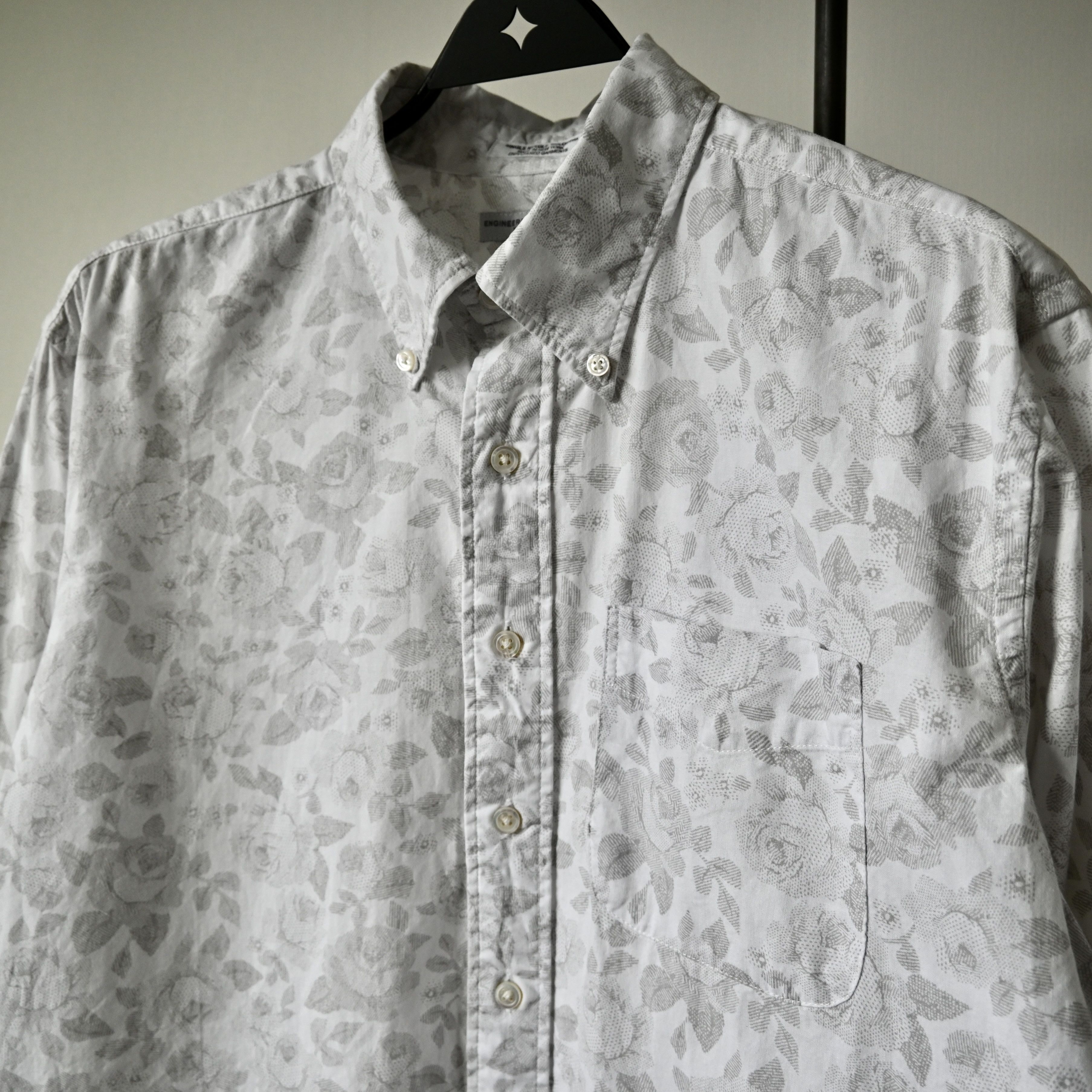 Engineered Garments Engineered Garments rose print cotton 19th century BD shirt Size US M / EU 48-50 / 2 - 10 Thumbnail