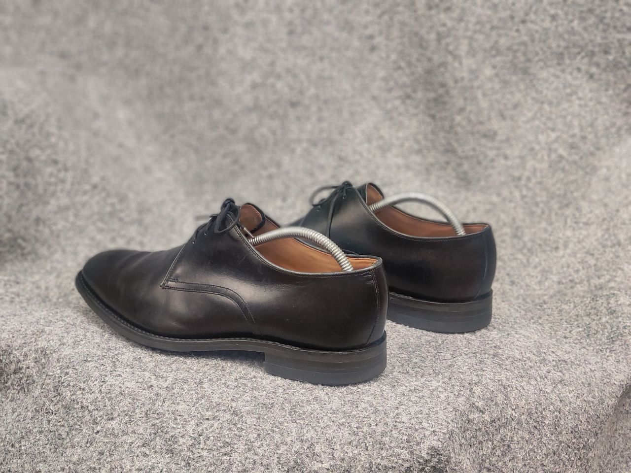 Loake Loake gable black Goodyear men's leather derby Lace up shoes Size US 10 / EU 43 - 9 Thumbnail