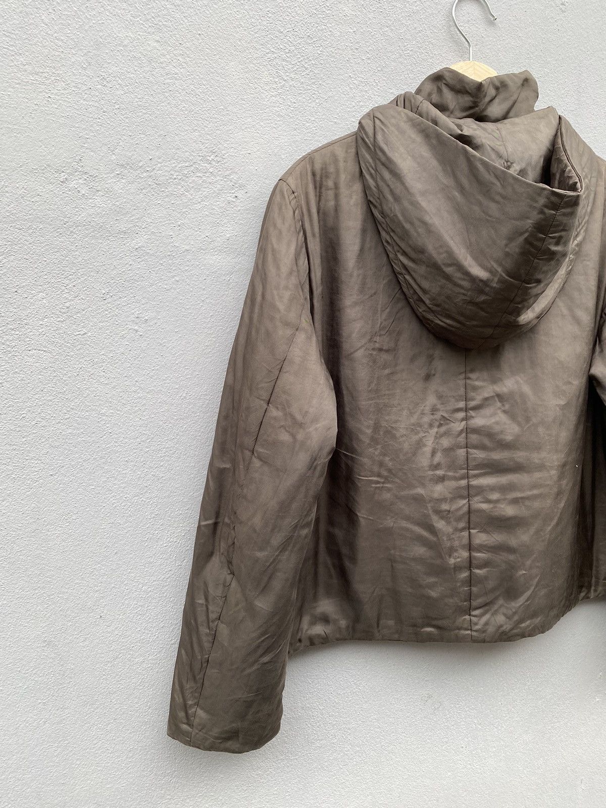 Jil Sander ‼️Archive‼️ JIL SANDER Polyster Cropped Hoodie Jacket Size M / US 6-8 / IT 42-44 - 11 Thumbnail