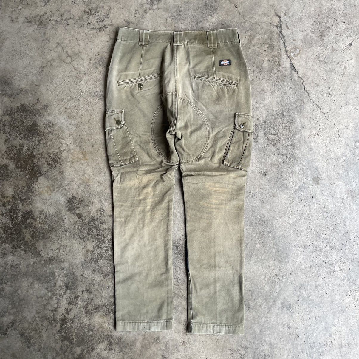 Dickies 🔥Dickies Double Knee Custom Made Trousers Khakis Pants Size US 33 - 4 Thumbnail