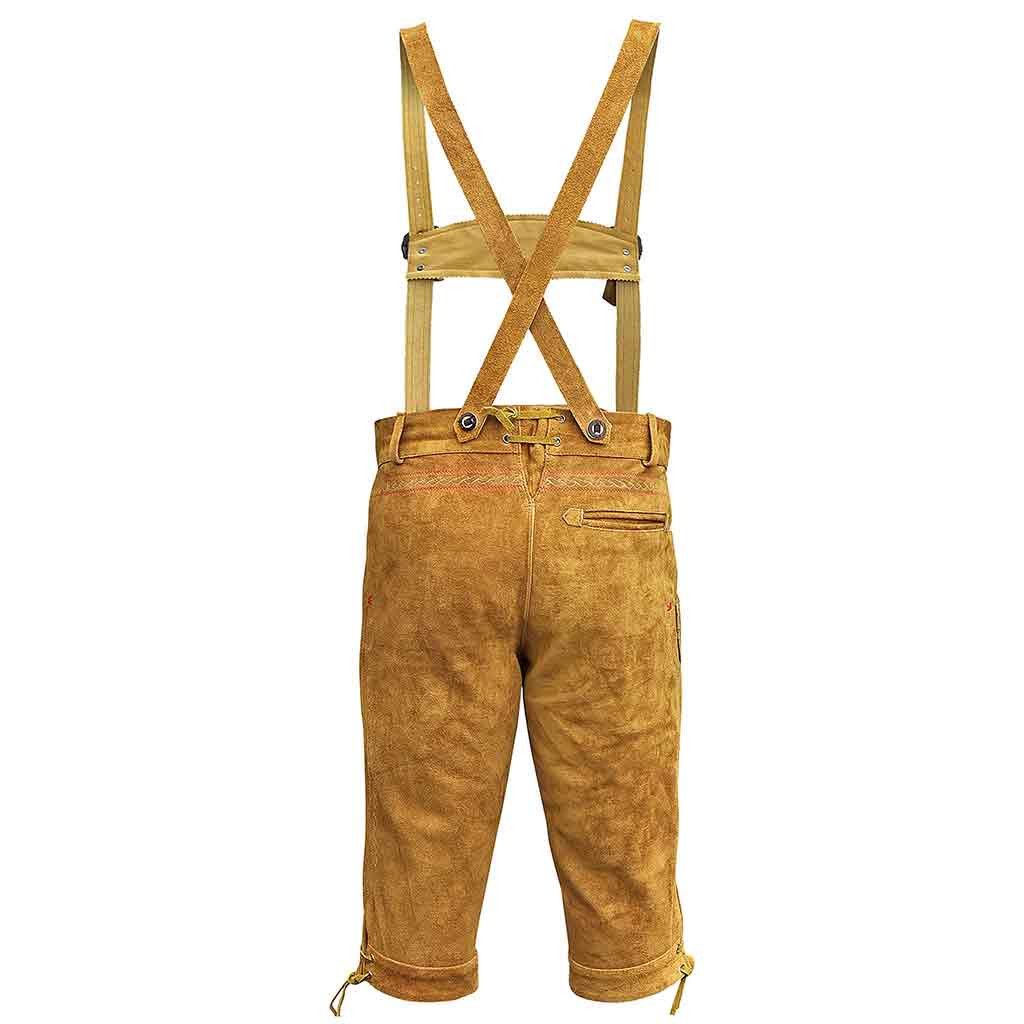Other Men's Suede Kniebundhosen Zimmer Golden Brown Size US 32 / EU 48 - 6 Thumbnail