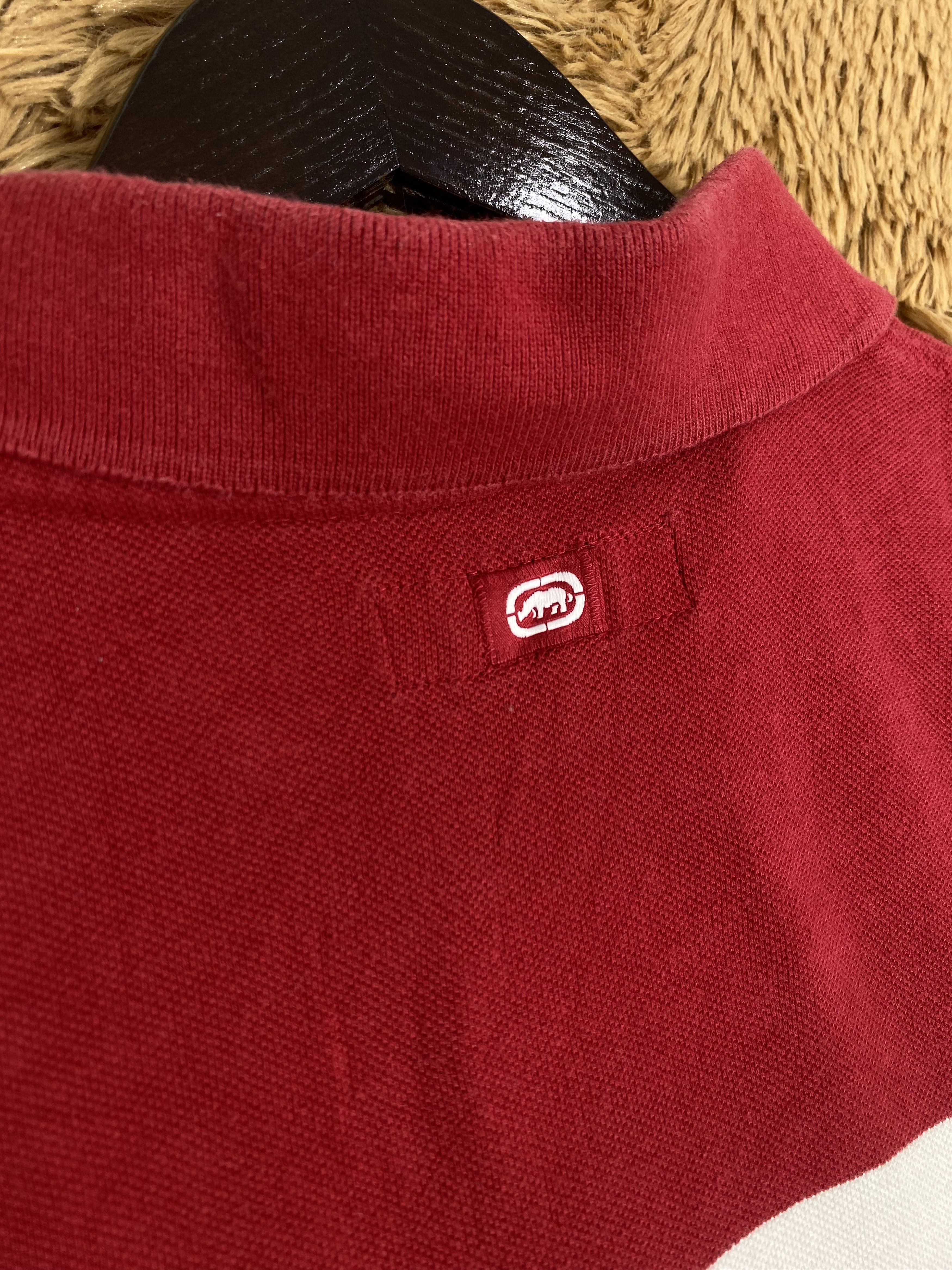Ecko Unltd. Vintage Ecko Unltd. Y2k Hip Hop Polo Shirts PT0042 Size US L / EU 52-54 / 3 - 5 Thumbnail