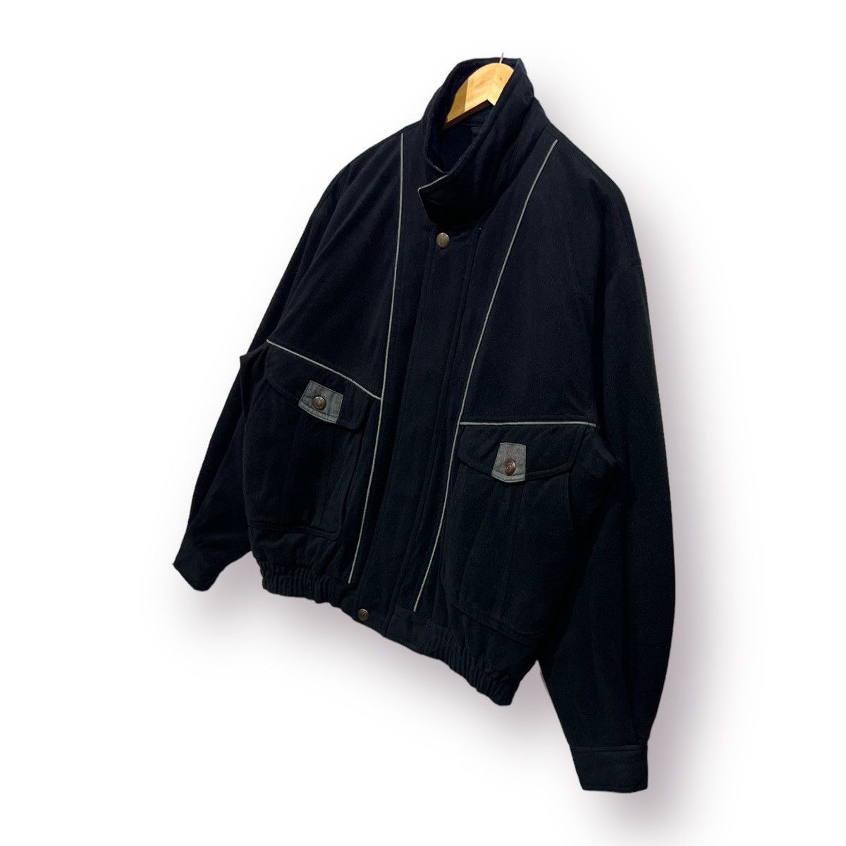 Japanese Brand 🔥 WOOL SAFARI ROOKIE BOMBER MULTIPOCKET - L Size US L / EU 52-54 / 3 - 2 Thumbnail