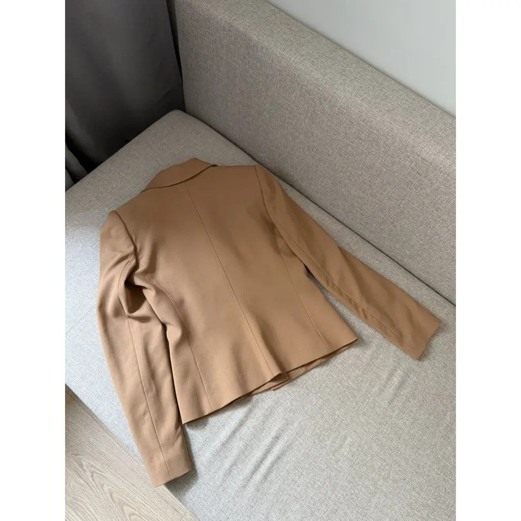 Dolce & Gabbana Dolce & Gabbana Camel Wool Blazer Leopard Print Size IT42 Size M / US 6-8 / IT 42-44 - 3 Thumbnail