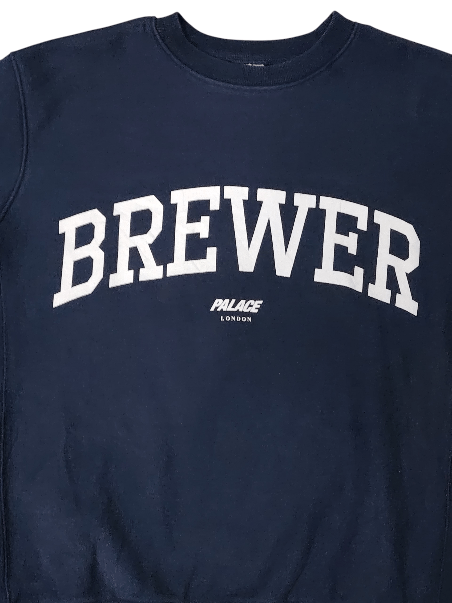 Palace Palace x champion Brewer London Crewneck Sweatshirt Size US XL / EU 56 / 4 - 2 Thumbnail