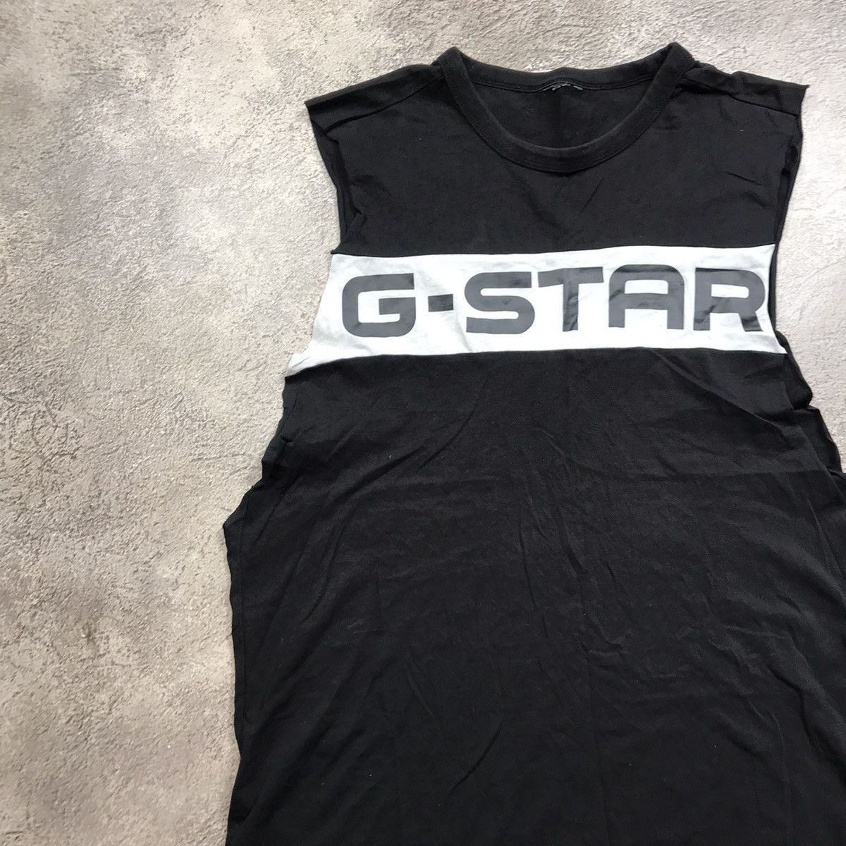 G-Star VINTAGE G-STAR RAW TANK-TOP STREETWEAR CASUAL Y2K 90s Size US XL / EU 56 / 4 - 2 Thumbnail