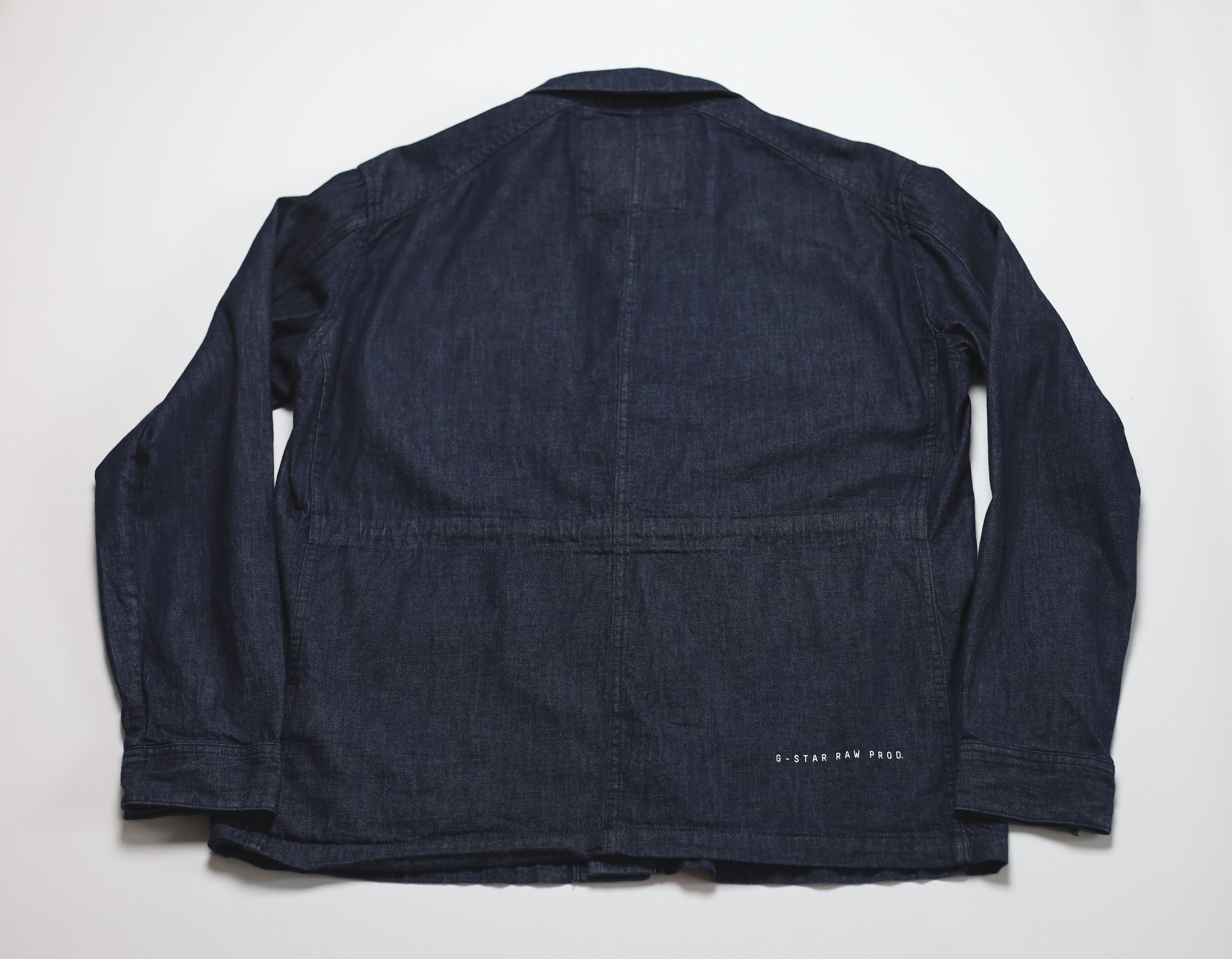 G-Star G-Star Raw Field Overshirt 2 Utiity Denim Jacket Size XL Size US XL / EU 56 / 4 - 5 Thumbnail