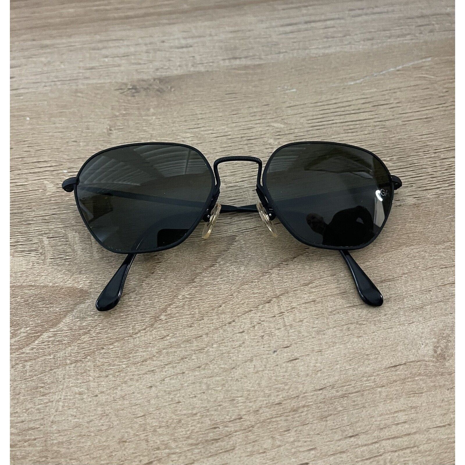 Giorgio Armani Vintage Giorgio Armani 619 706 Large 140 Green Lenses 90s Size ONE SIZE - 1 Thumbnail