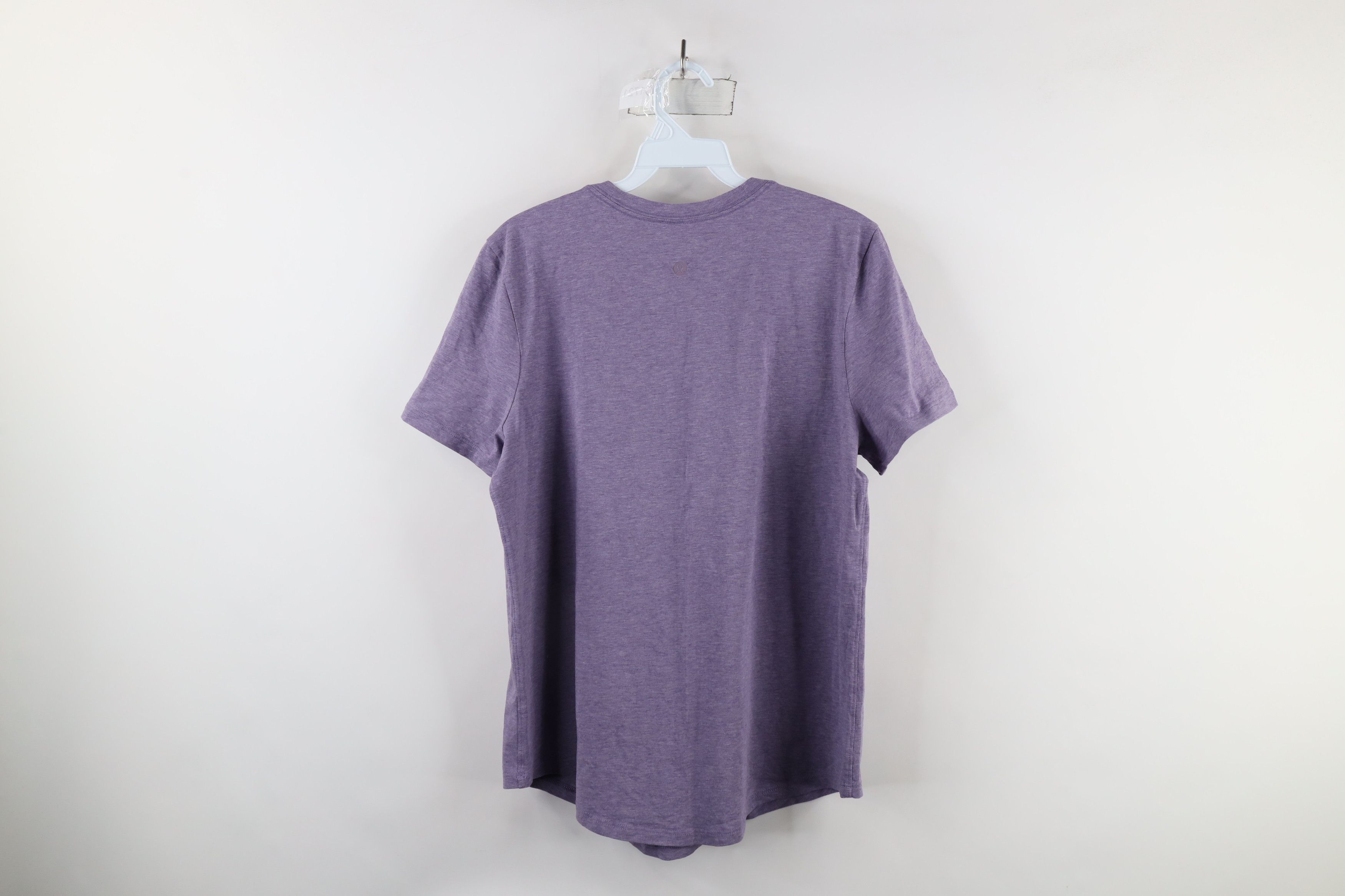 Lululemon × Vintage Lululemon Yoga Blank Short Sleeve T-Shirt Heather Purple Size M / US 6-8 / IT 42-44 - 6 Thumbnail