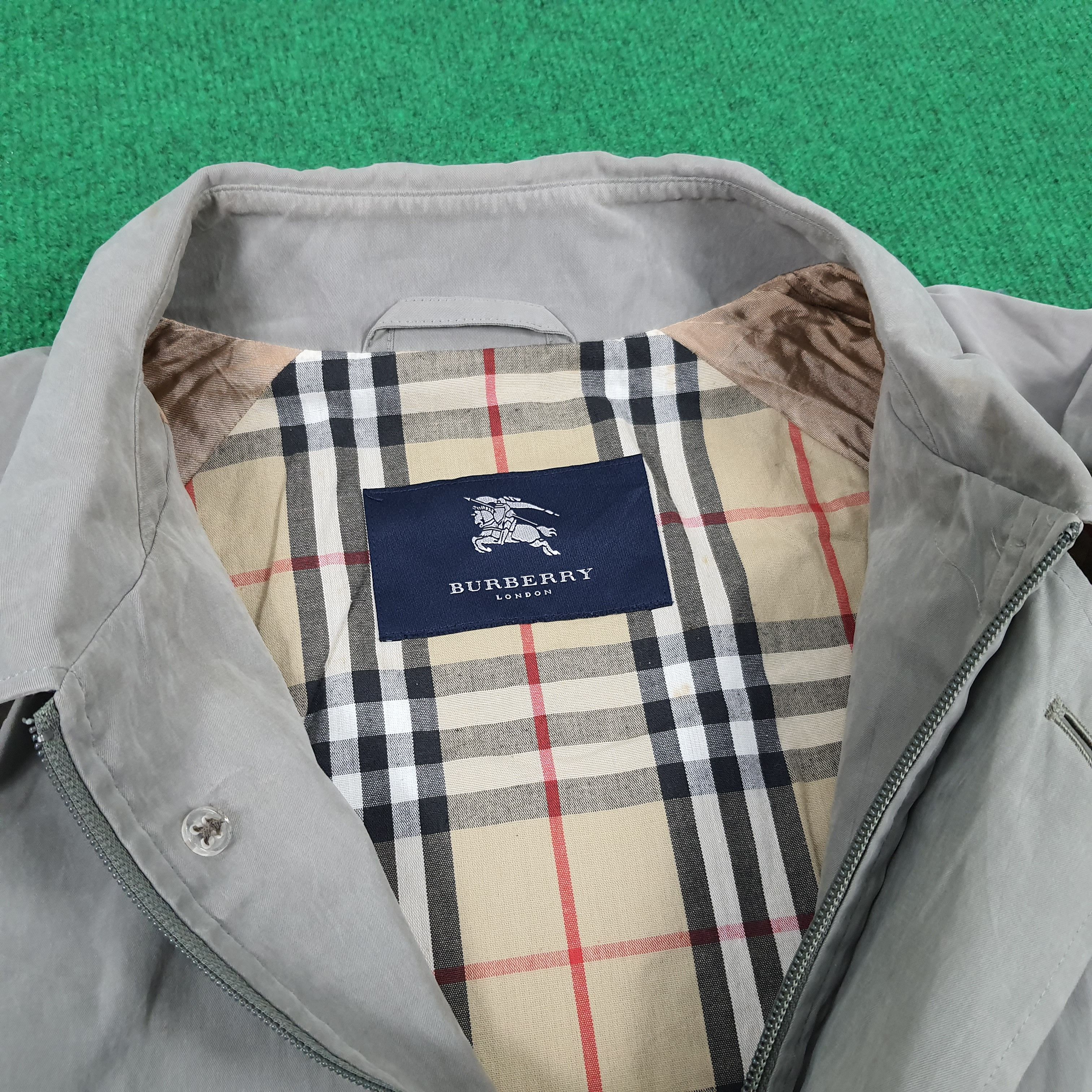 Burberry Vintage Burberry Londom Nova Check Jacket Size US L / EU 52-54 / 3 - 3 Thumbnail